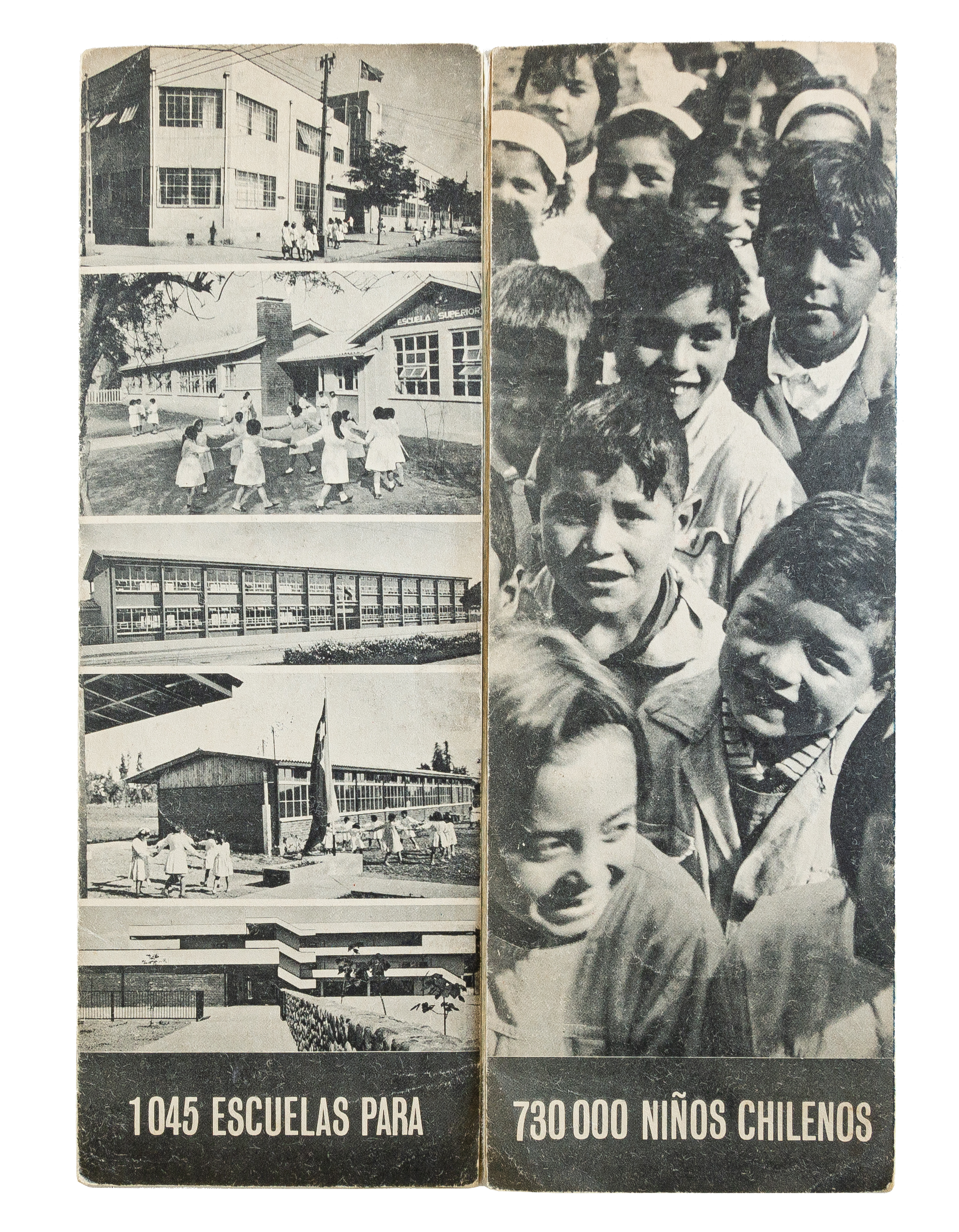 Folleto SCEE &mdash; &ldquo;Escuelas para todos los ni&ntilde;os de Chile&ldquo; &mdash; 1970