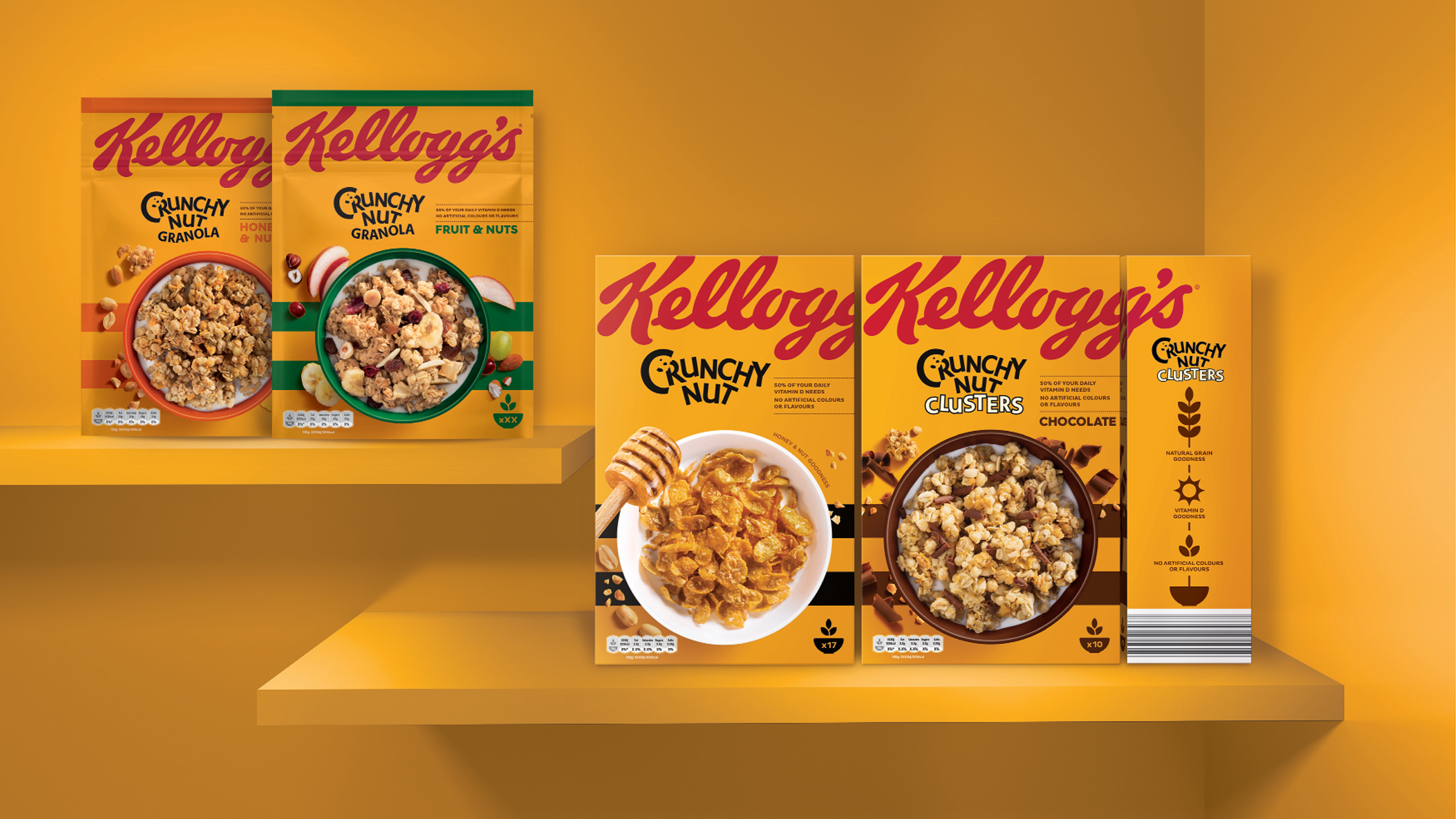 Kellogg redesigns its cereal boxes in Europe to reflect 'naturalness