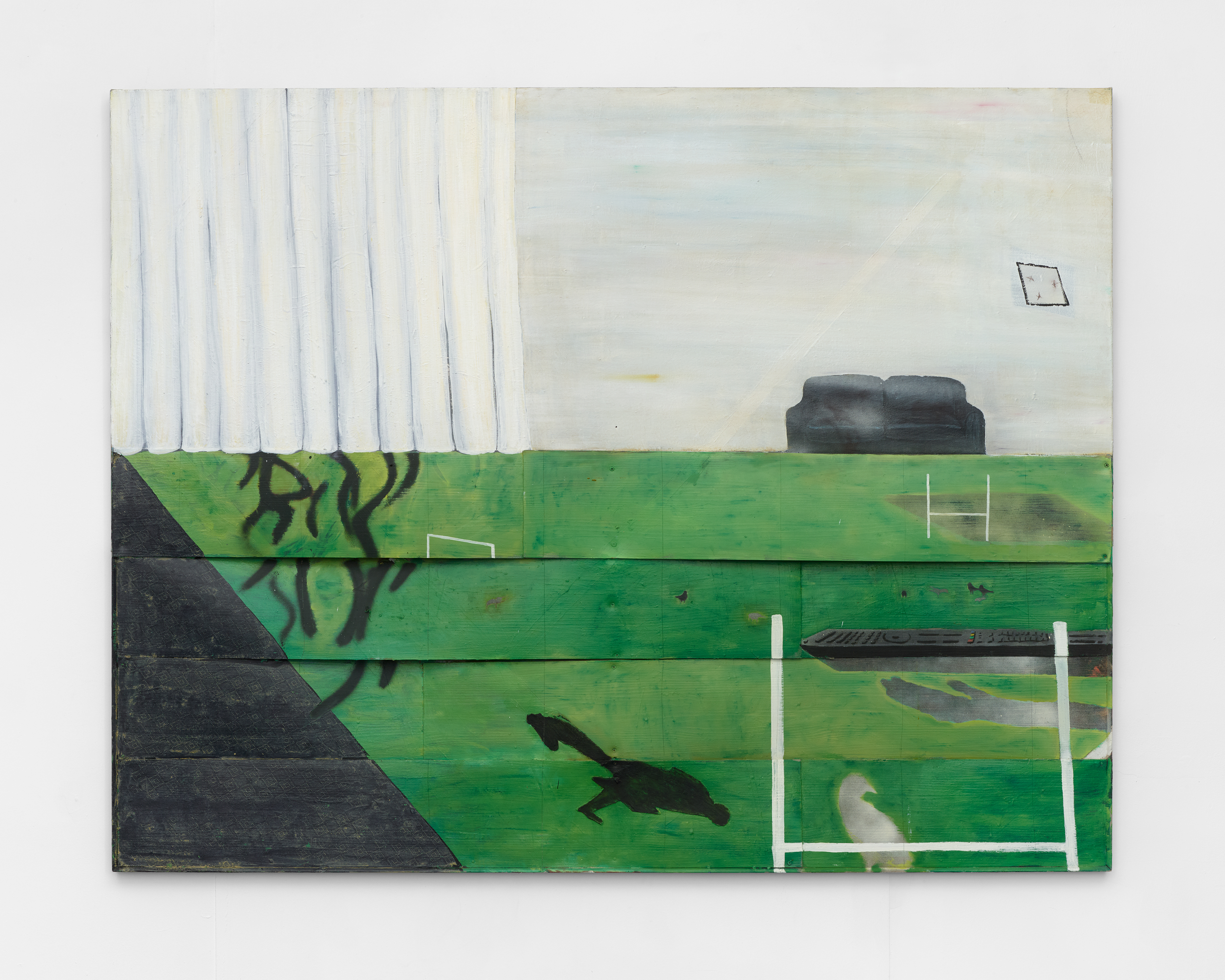 Mid morning silence, 140 x 180cm, 2023