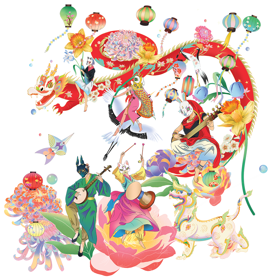 The Emsphere Wall Painting