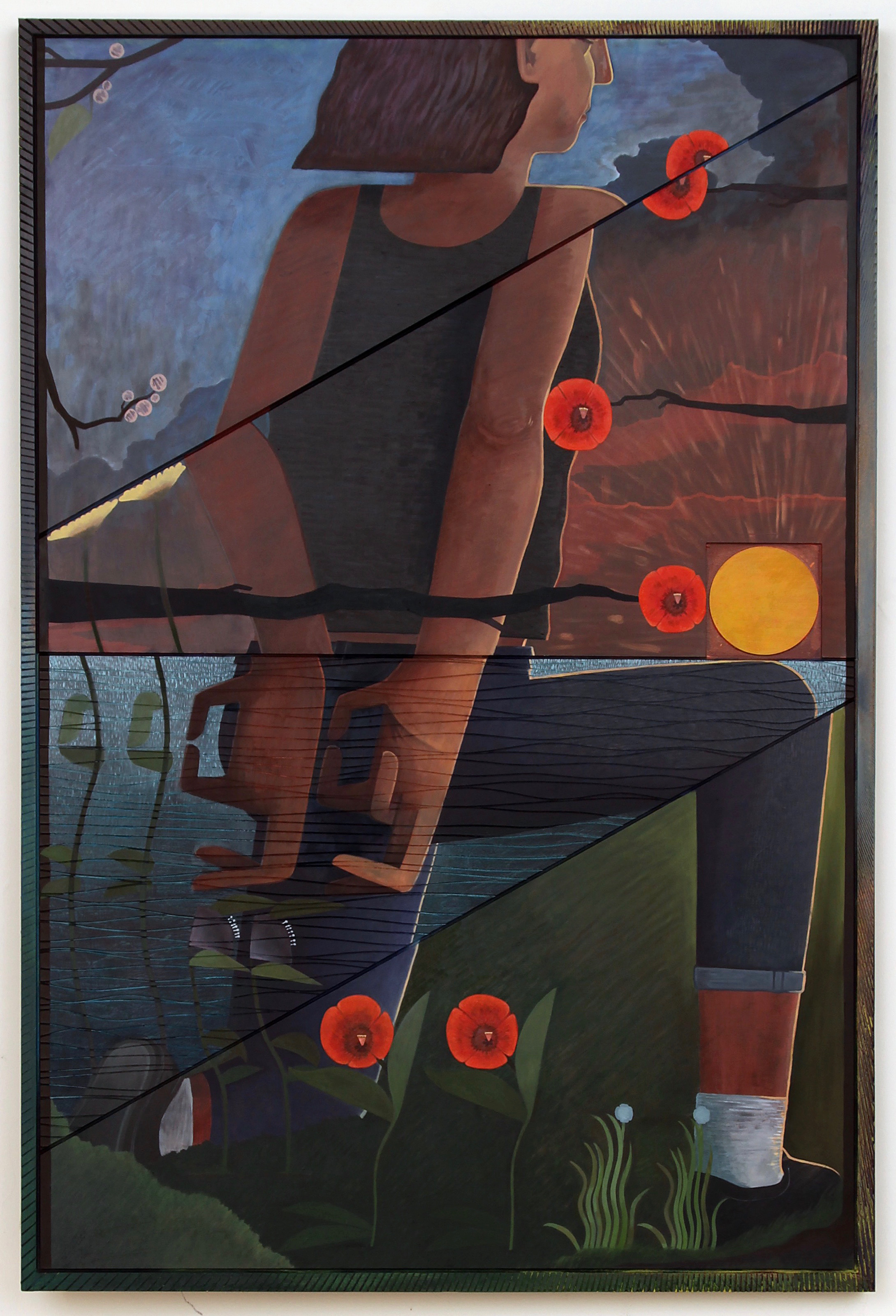 Gigi's Lie, 50" x 28", 2015