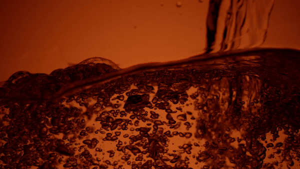 KMA stylist Rachel Haas designs set for photograph of smeared creamy red lipstick