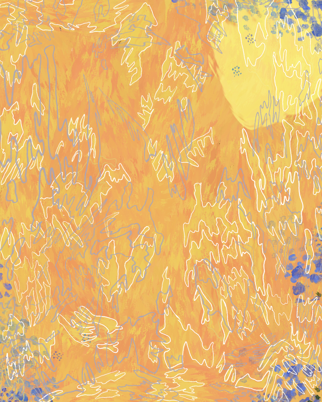 April by Tawanda Mulalu. Illustration for Issue 38 - Gulf