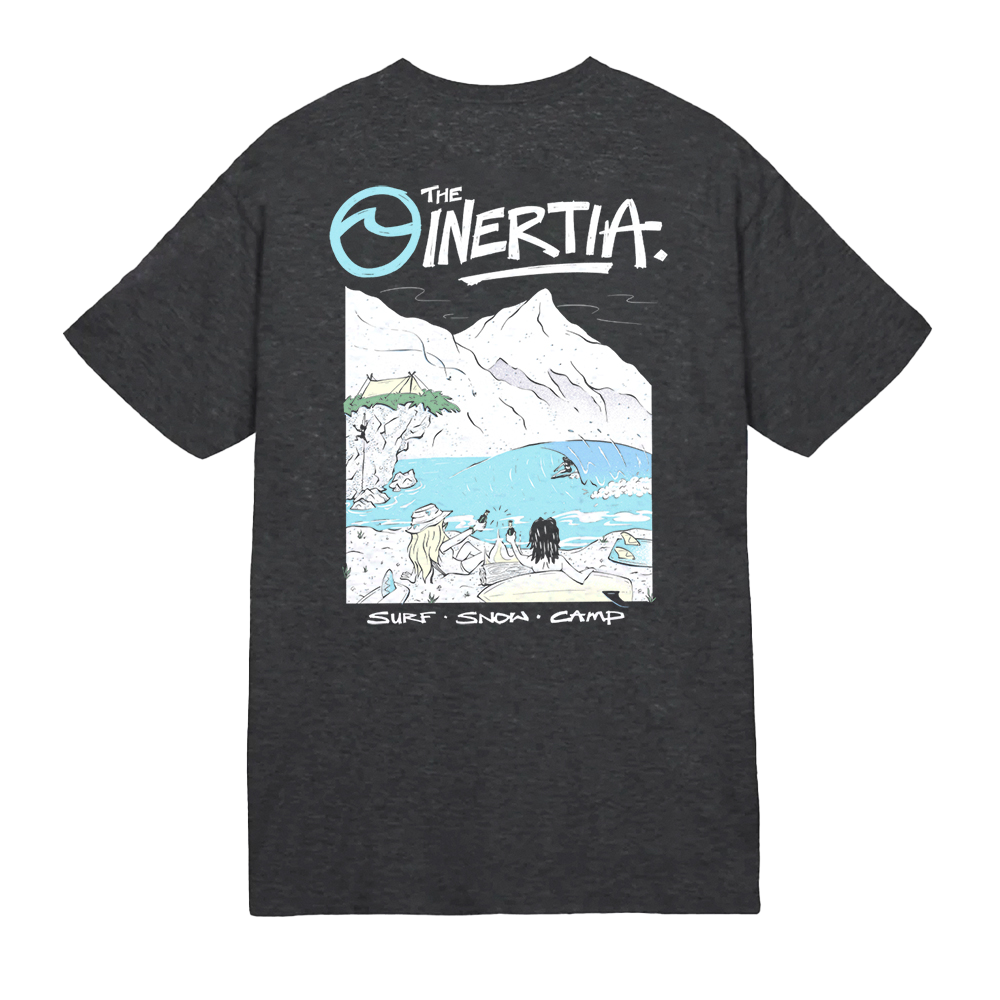 THE INERTIASurf, Snow, Camp Tee.One of Two.