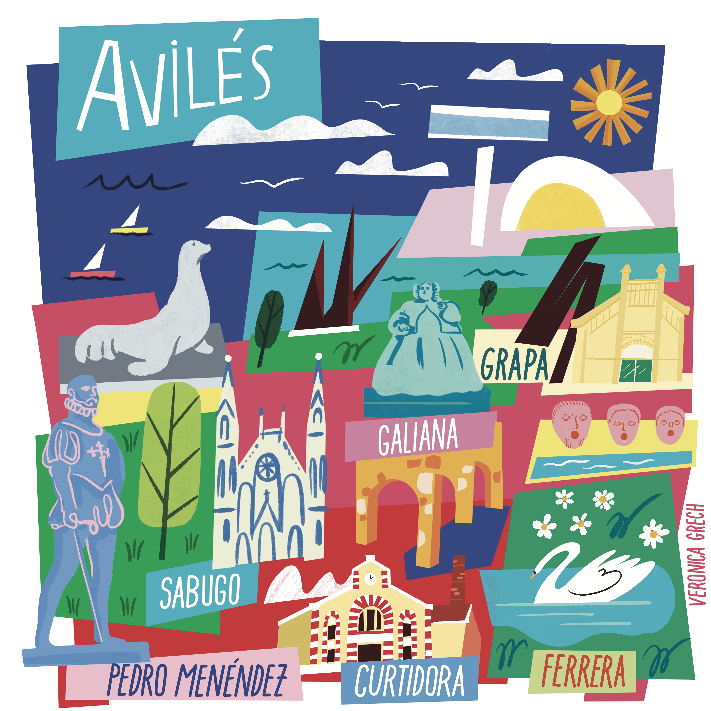 Ayuntamiento de Avilés- Mapa