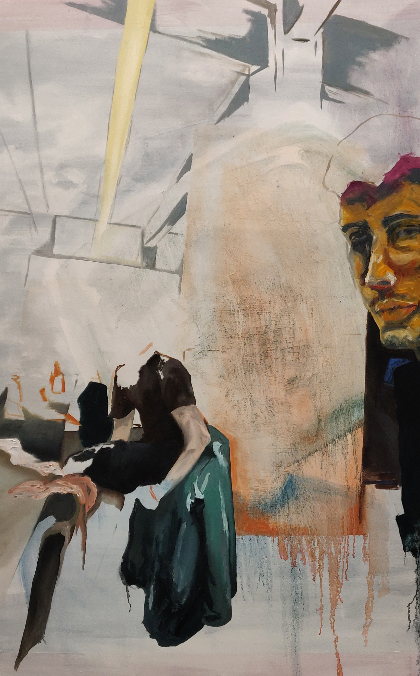 Untitled, Oil on canvas, 140 x 90 cm, 2019