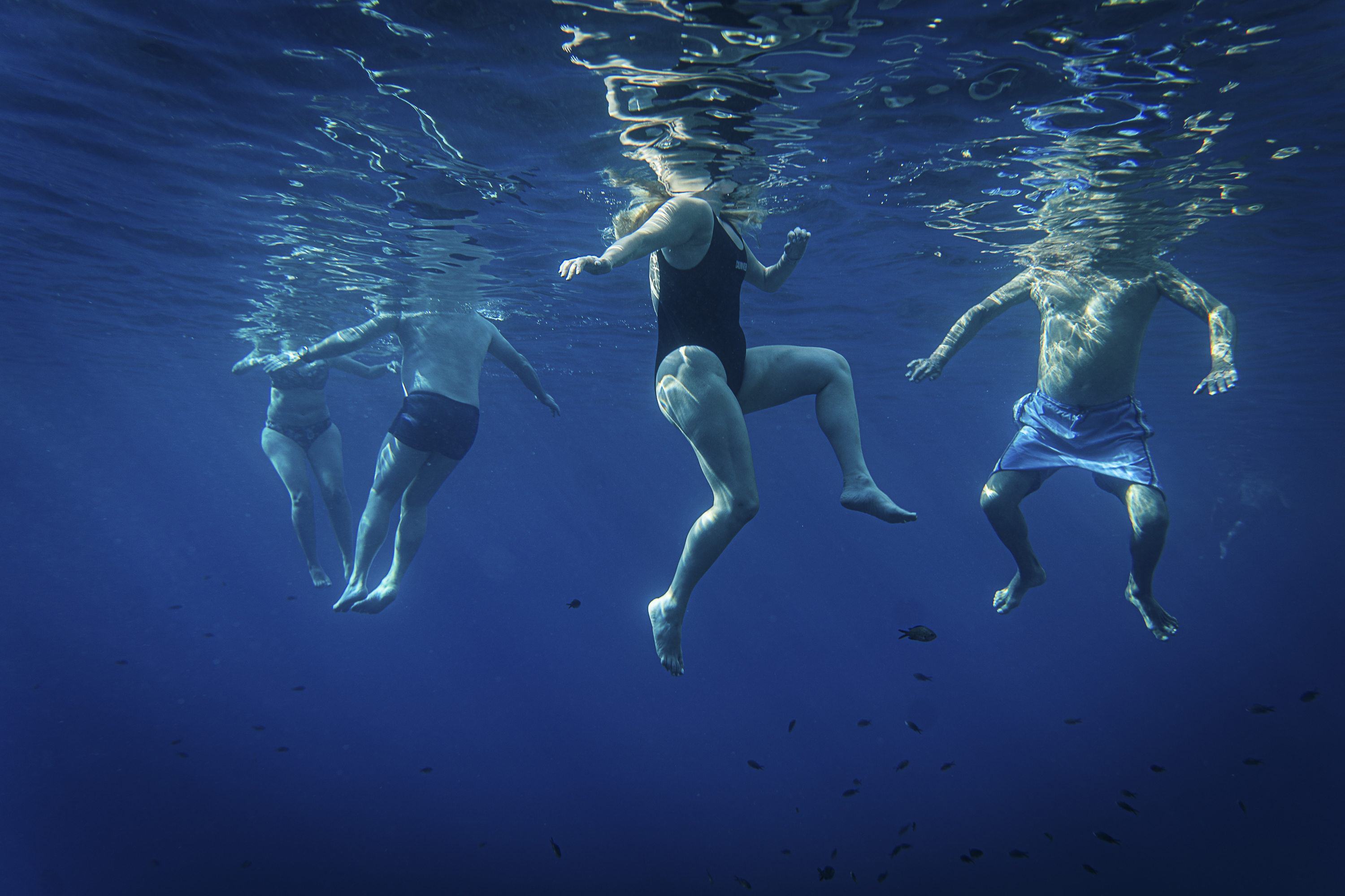 zine: "underwater ballet"