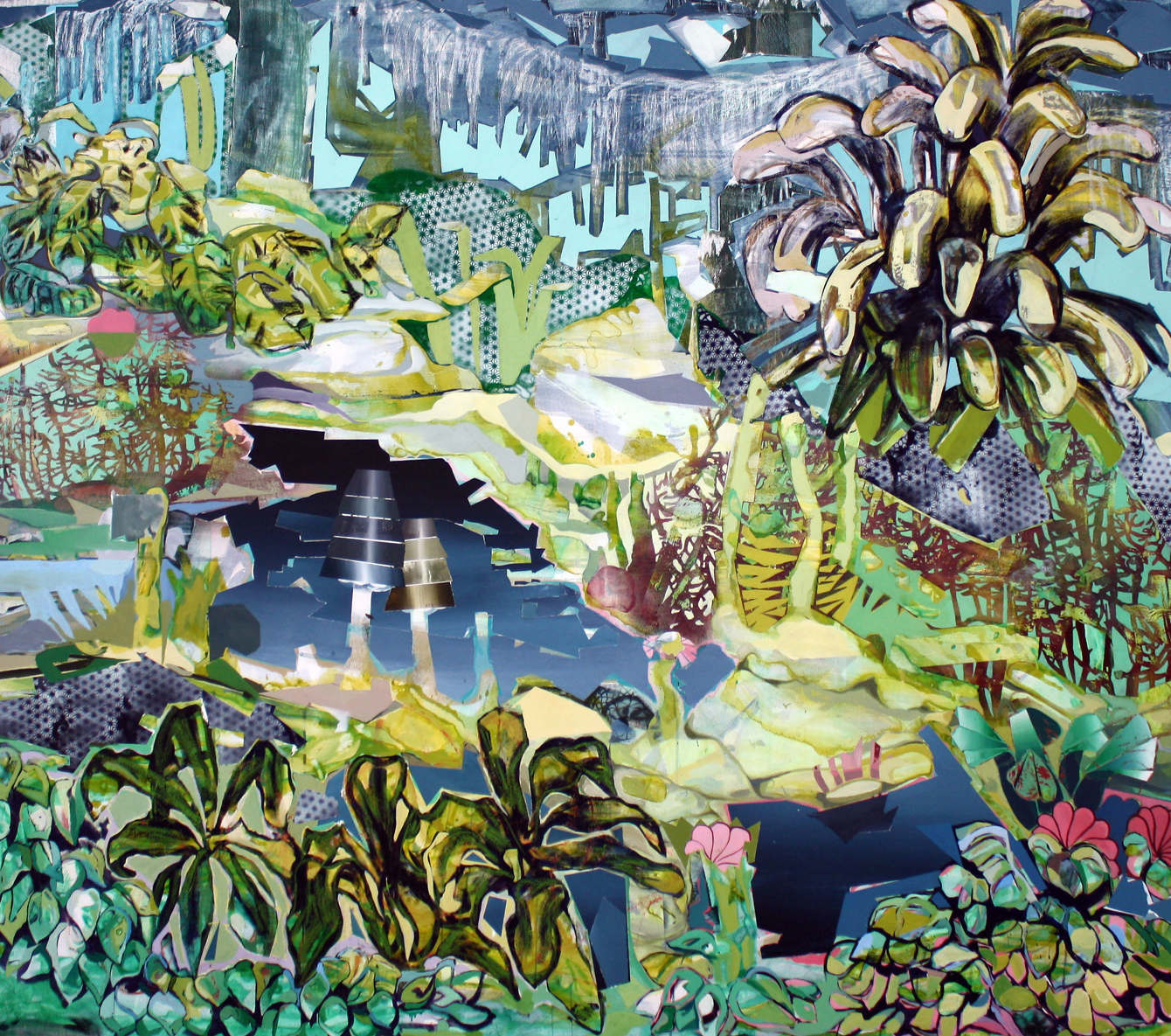 Gran, Acrylics on canvas 150 x 170, 2014