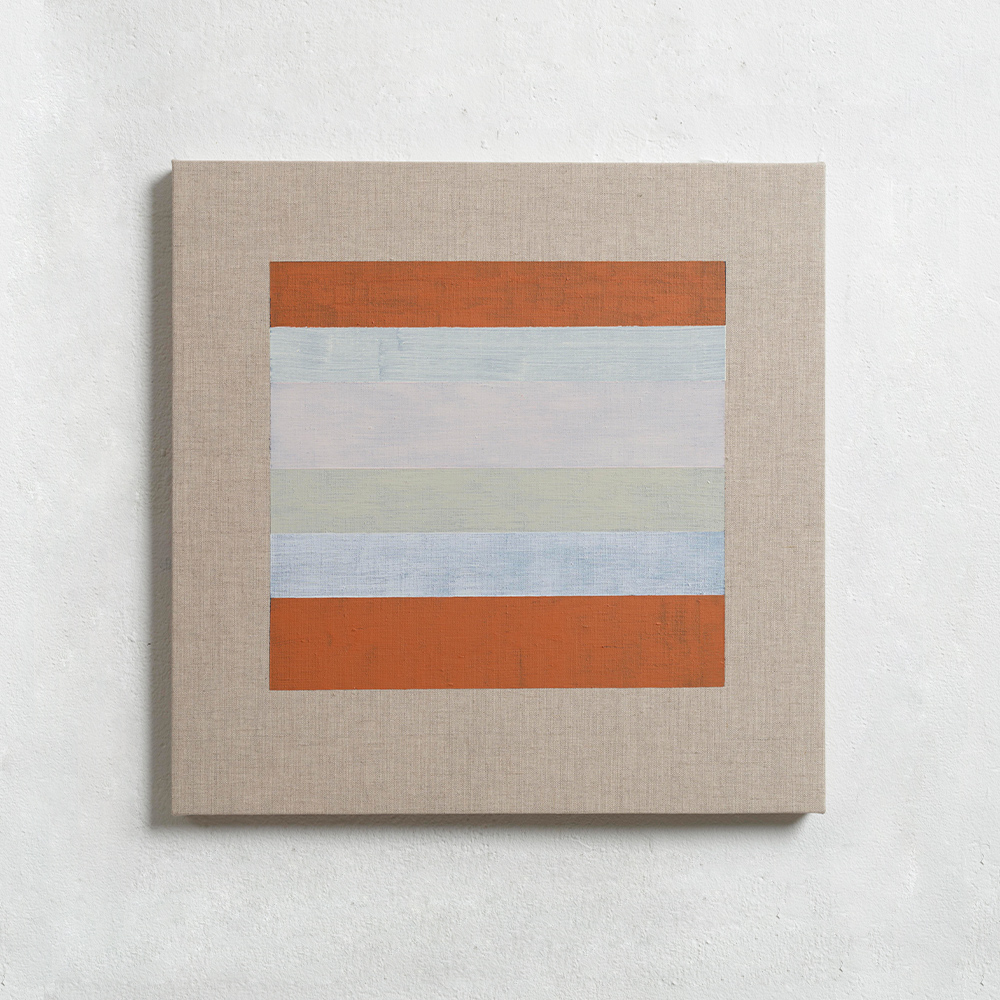 Mogao 302#1, 2021, oil on canvas, 40 x 40 cm