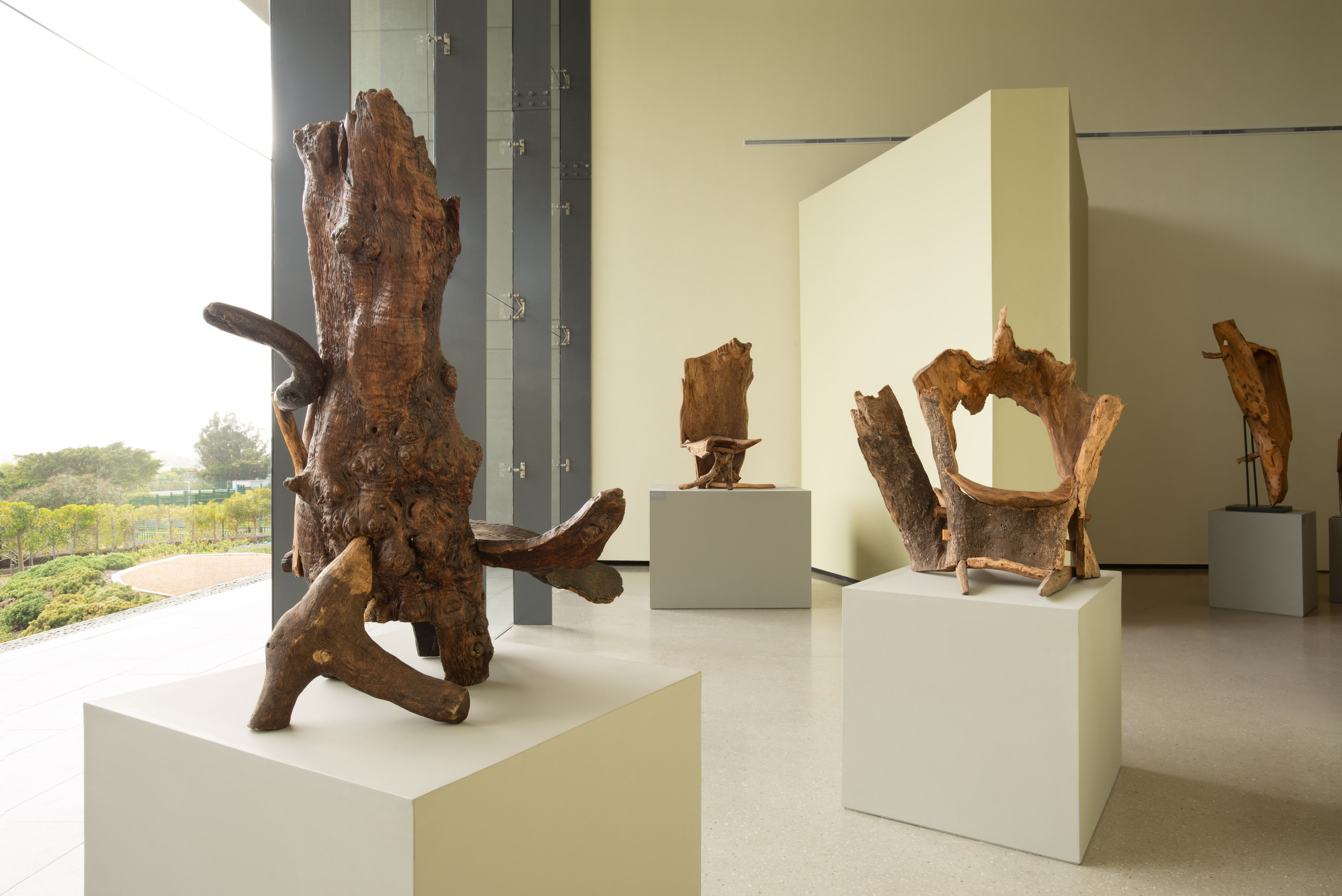 Installation view of Alt and Omega: Jackson Hlungwani.
