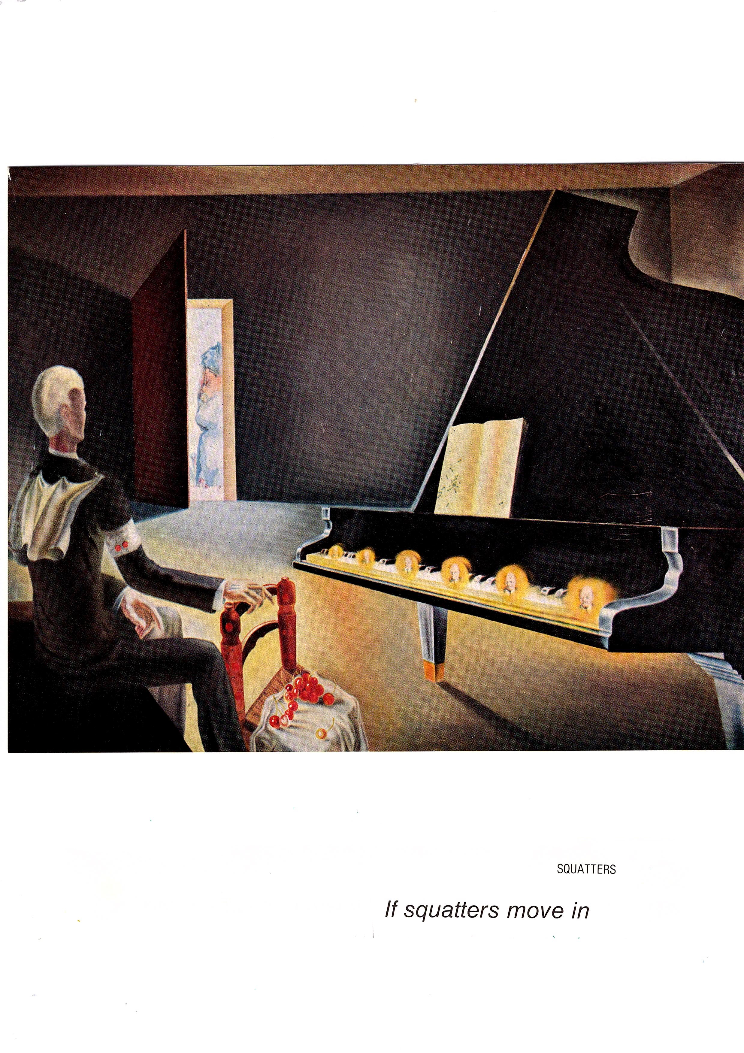 If Squatters Move In, 2023, Collage on Paper, 21.7 X 28 cm