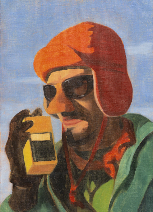 'Nose Job' 2019, Oil on Linen, 26 x 36 cm