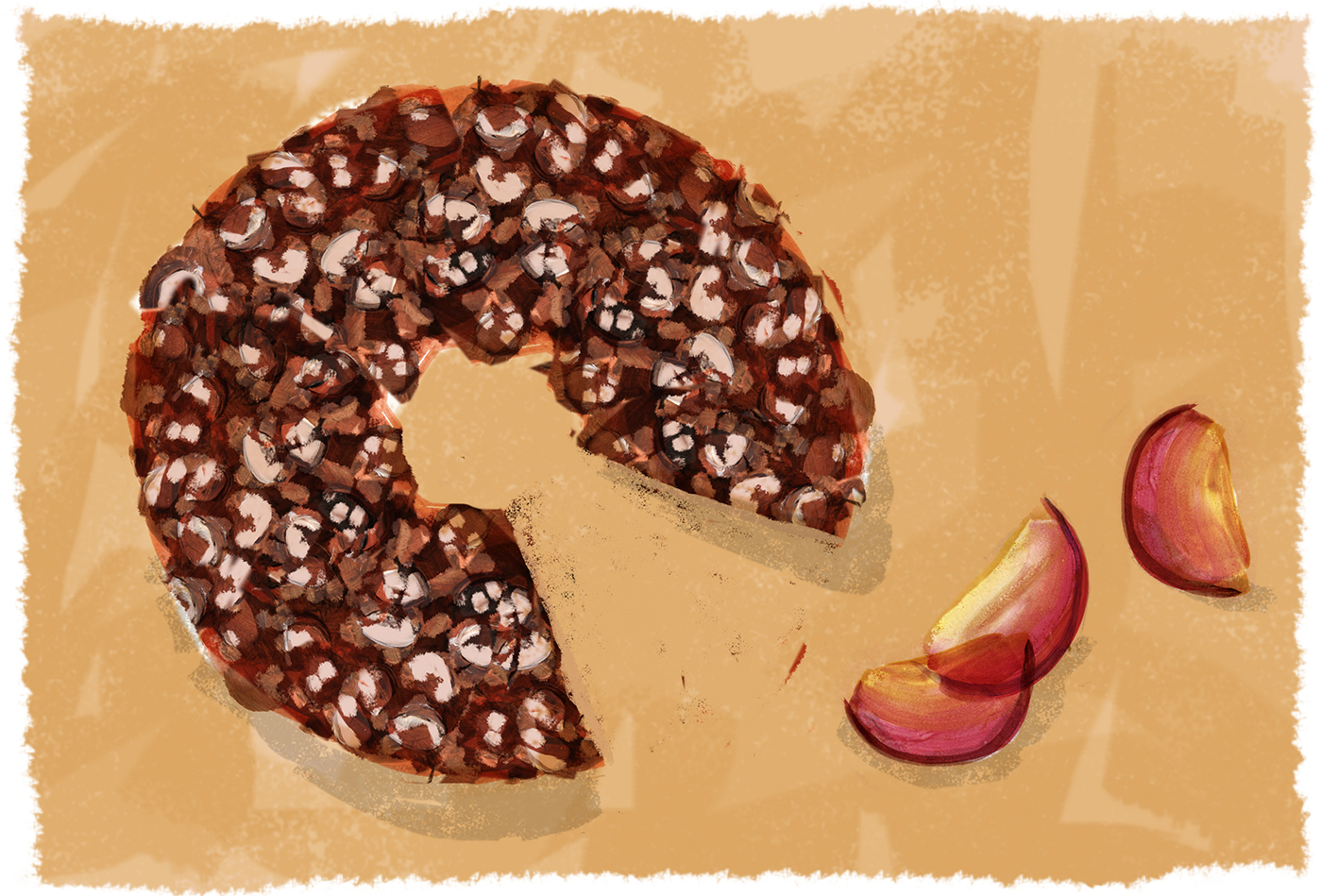 MintysTable, Plum Toffee Cake
