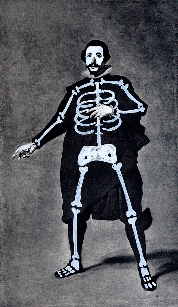 Our Majesty All Bones / Velazquez Smash & Grab circa 1631