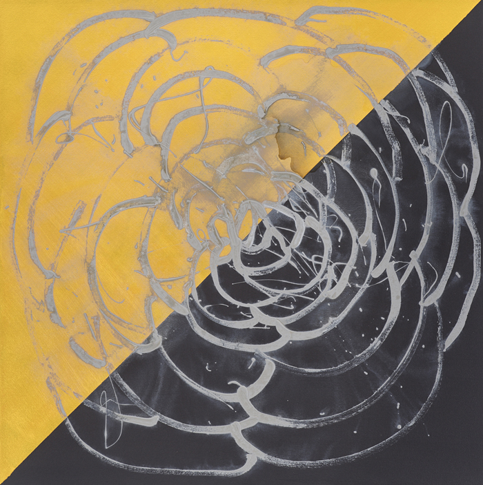 The Poetics of Space 4, 2017, acrylic on canvas, 31.5x31.5 in