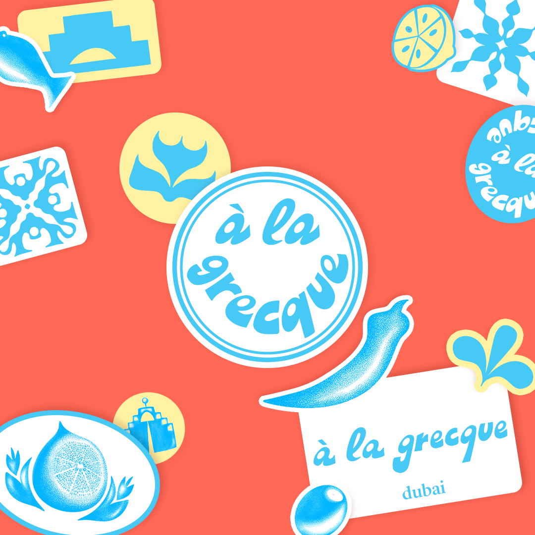 &Agrave; La Grecque - Restaurant Branding