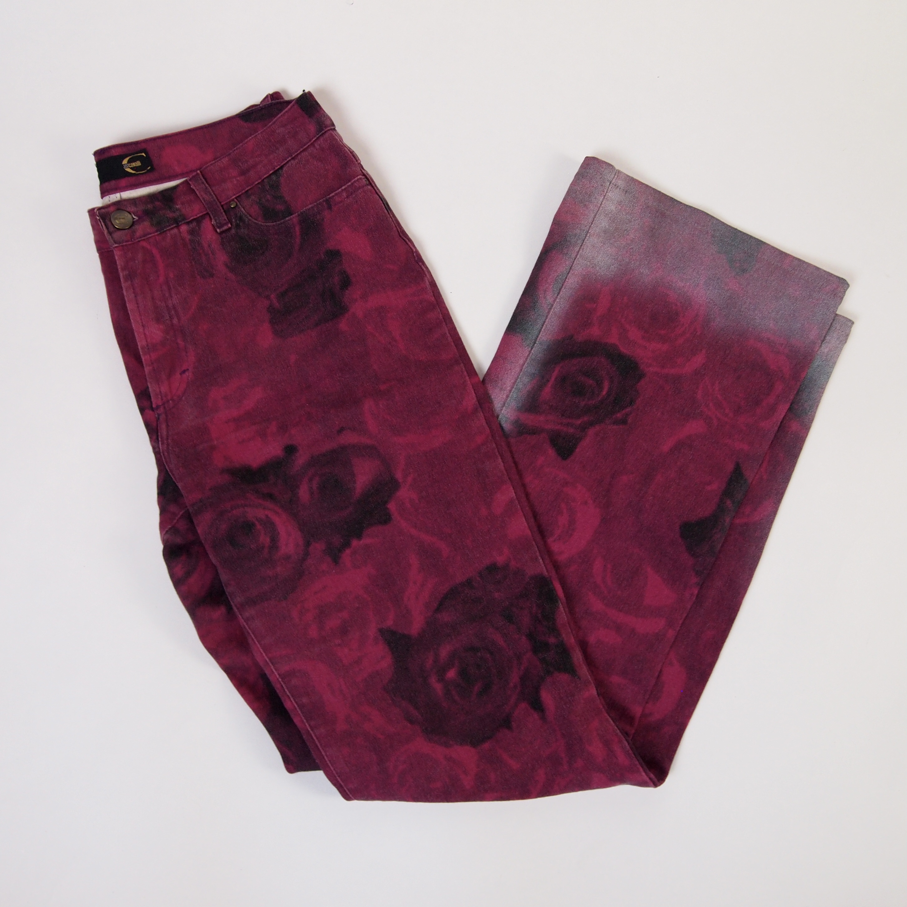 Just Cavalli Print Denim - 𝓈𝑜𝓁𝒹