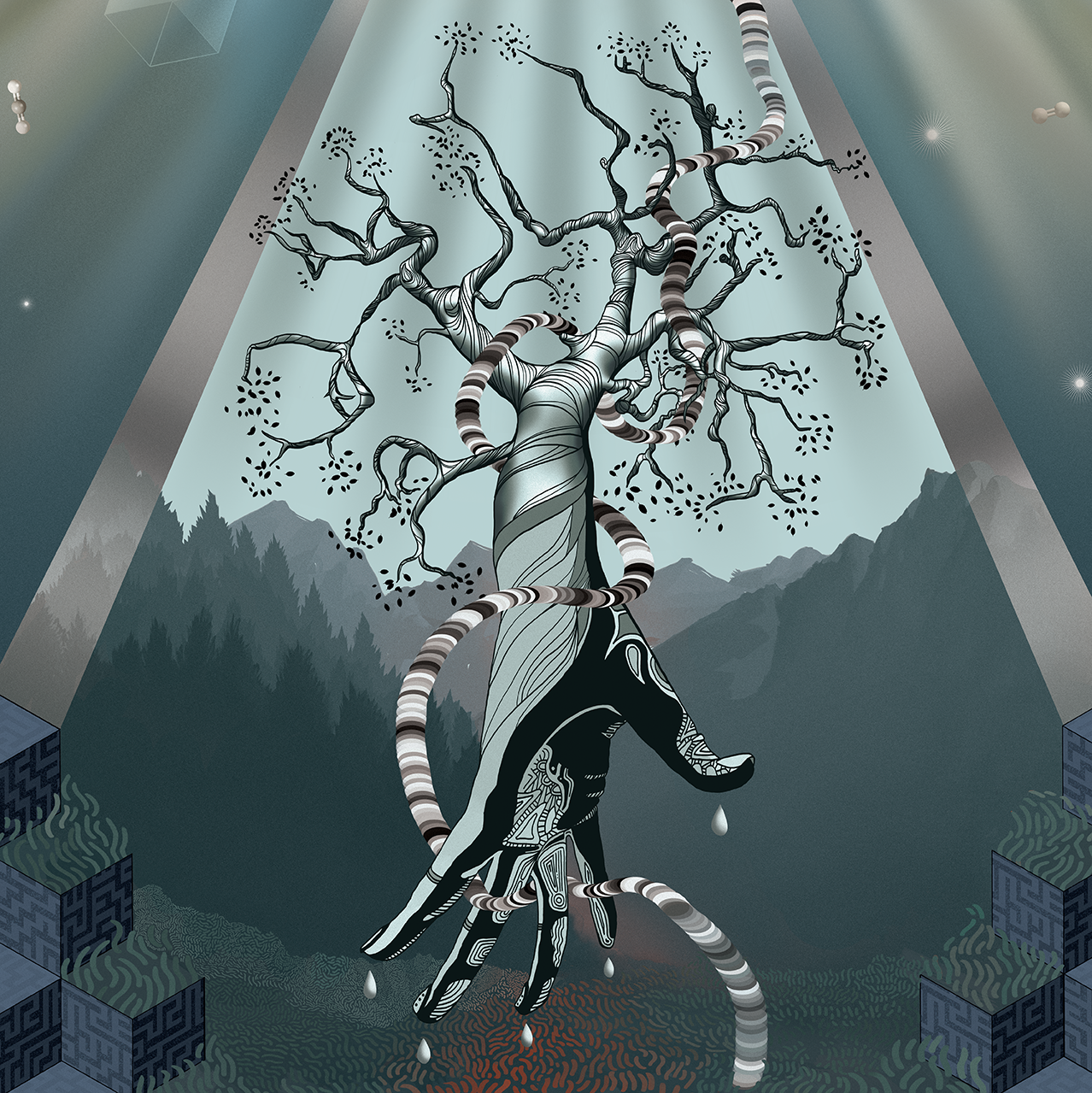 'God Knows' detail, private commission