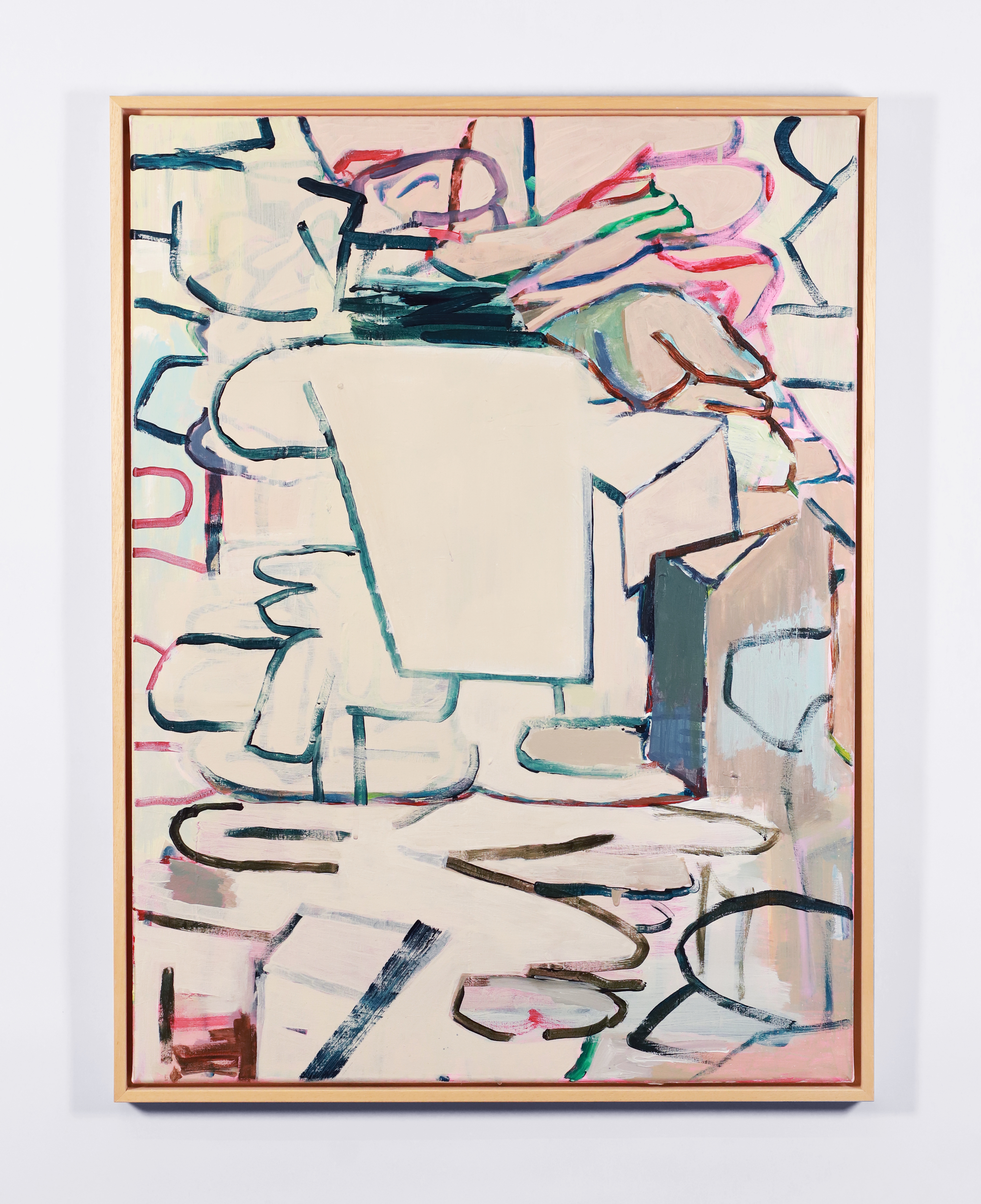 Untitled/ Acrylics on Canvas/ 80x60