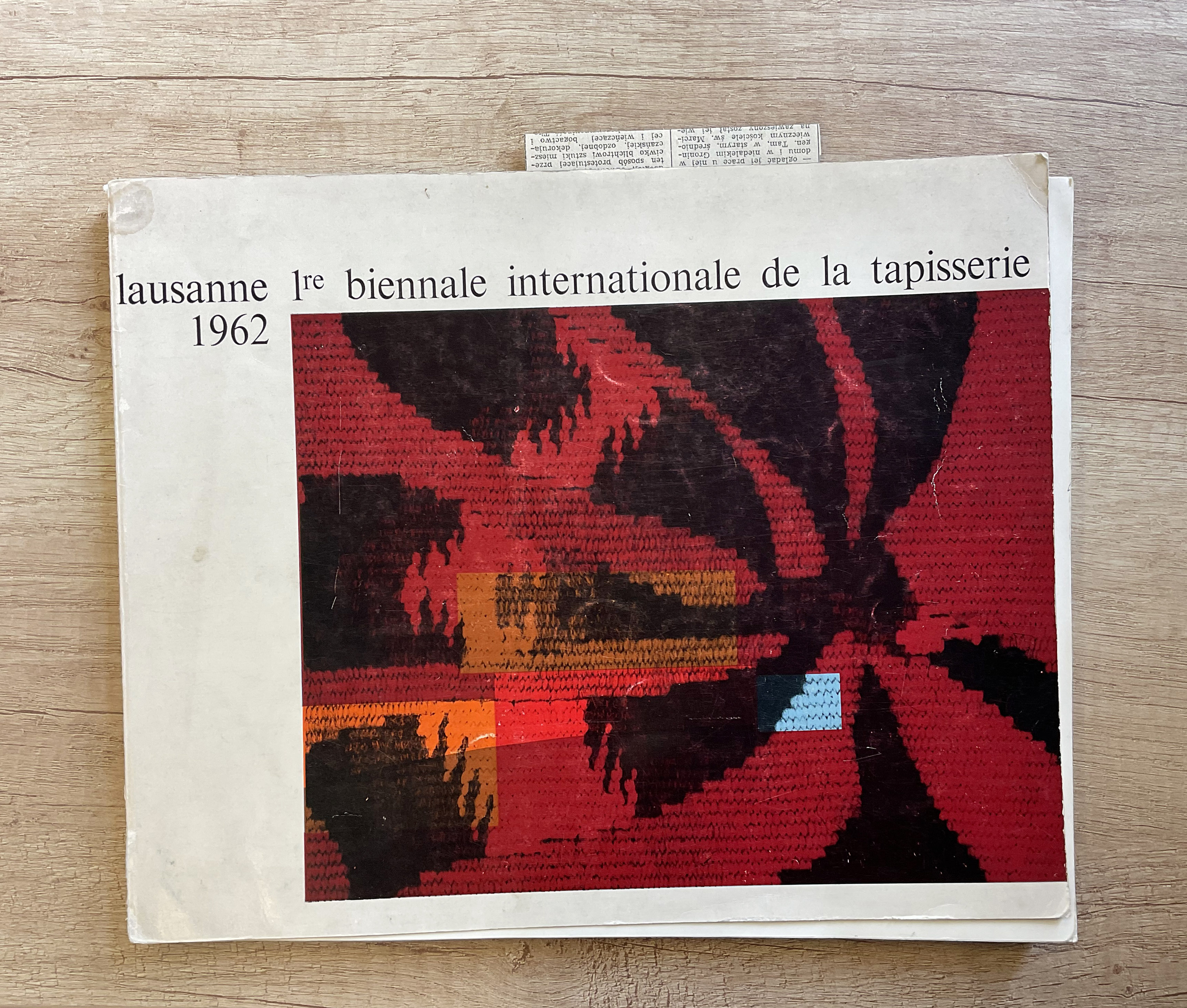 Catalog for the 1st Lausanne Biennale, 1962