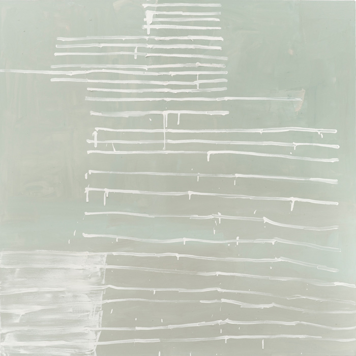 Card Players 2, 2017, oil on canvas, 72x72 inches