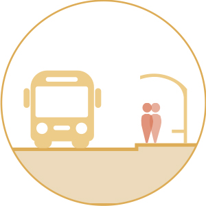 The new Port of Beirut benefits from an optimized, comprehensive public transportation system. Designated bus lanes reduce the number of cars on the road, alleviating traffic congestion and reducing harmful emissions.