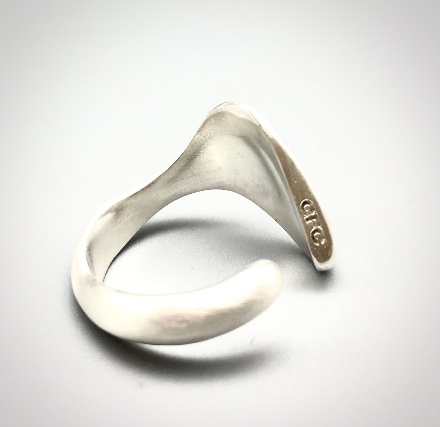 CFC Silver rings by Yoonyong Ji