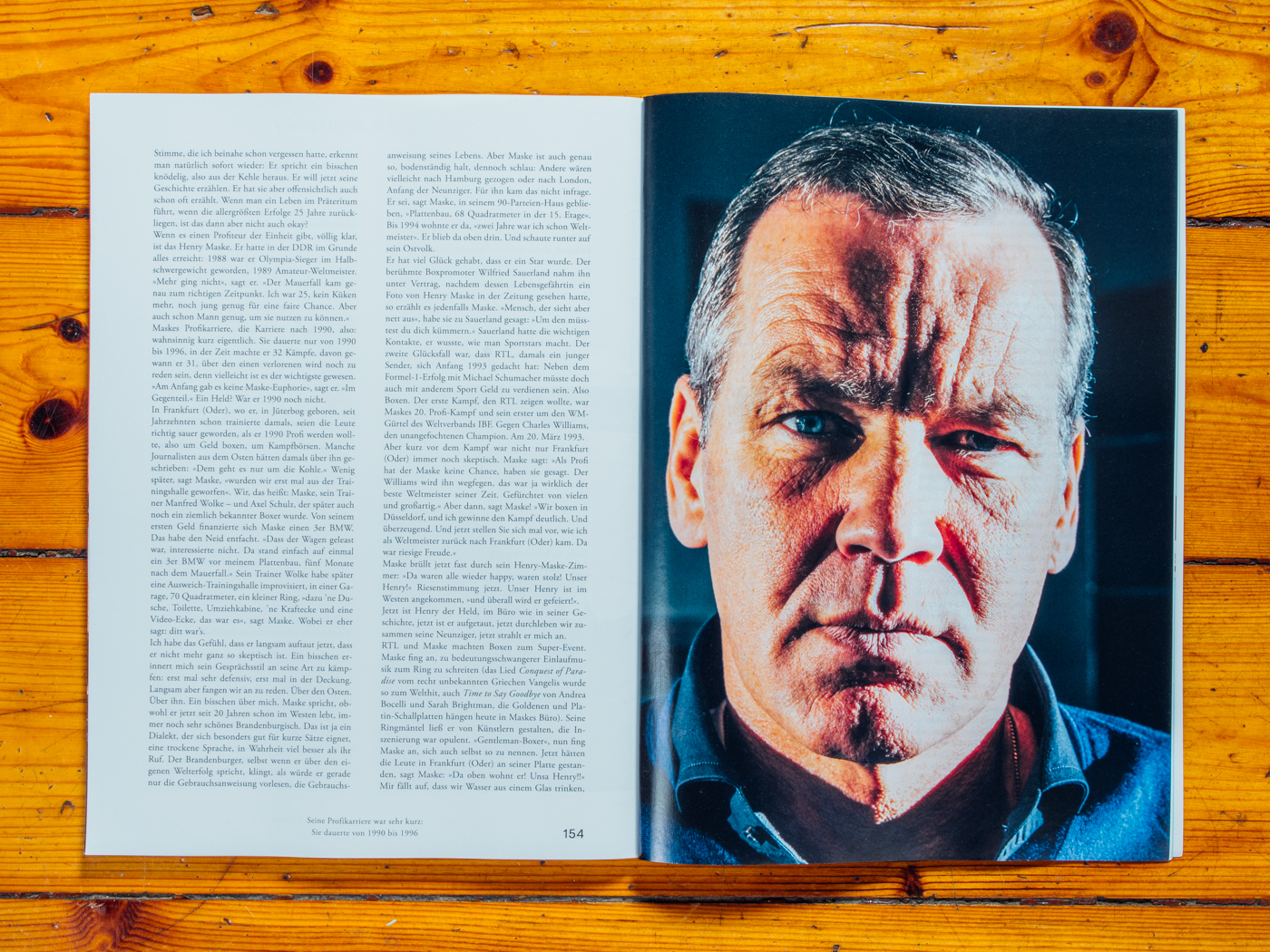 Zeit Magazin Mann / Henry Maske / April 2018