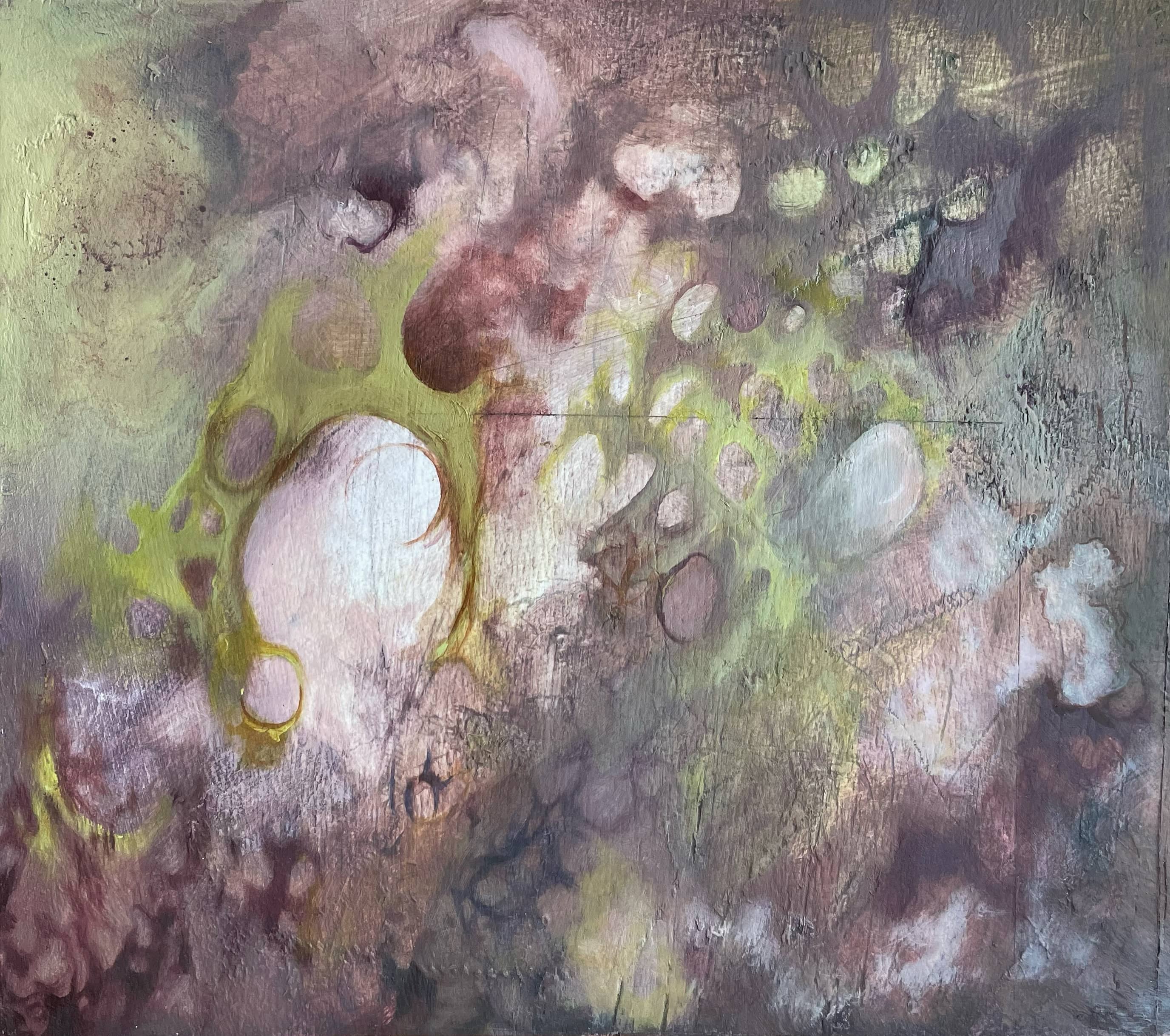 Back In. 10"x11". 2024. Oil on Board.