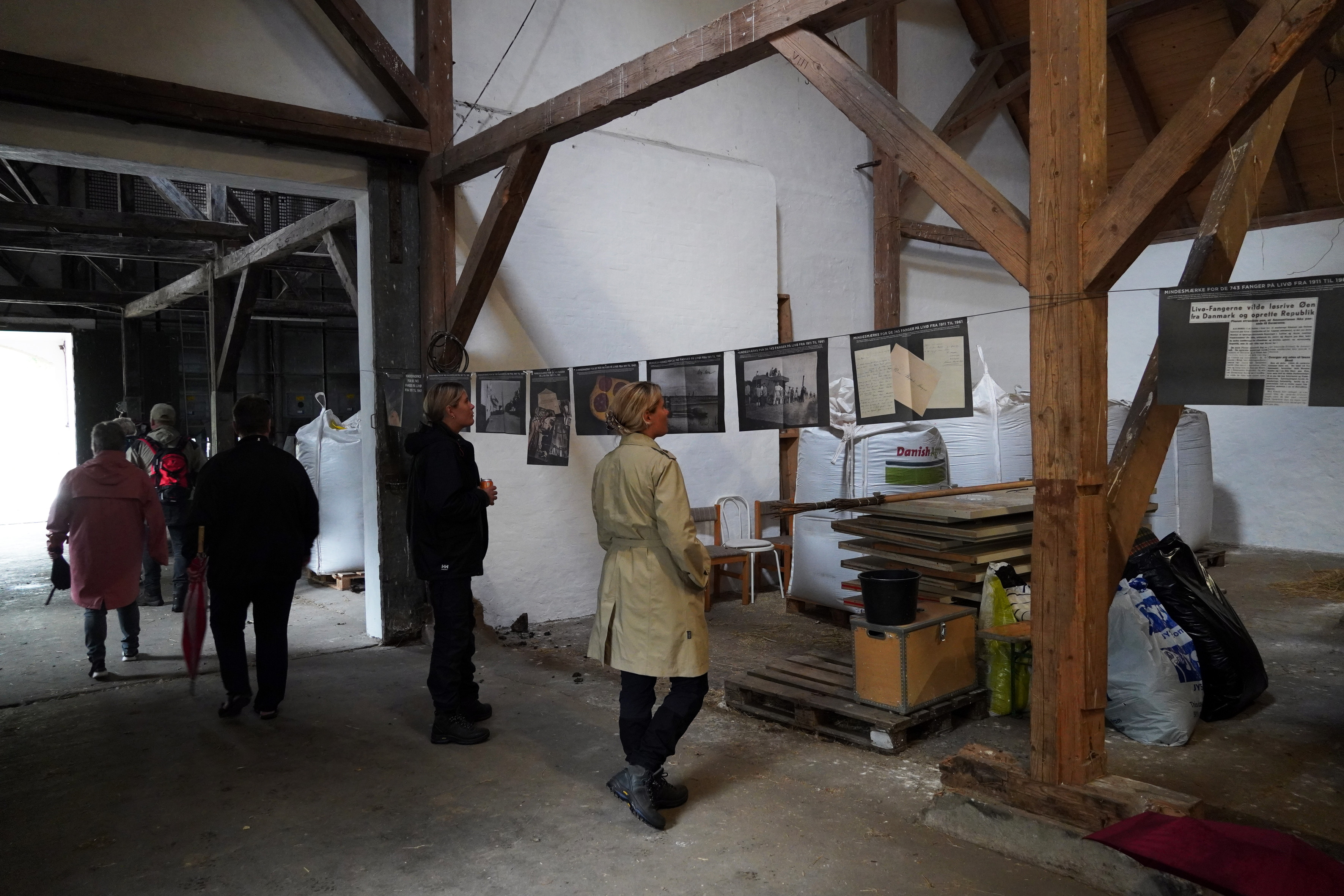 Documentation of Memorial for the 743 prisoners at Livø from 1911 to 1961 by Jakob Jakobsen, Livø, 2021