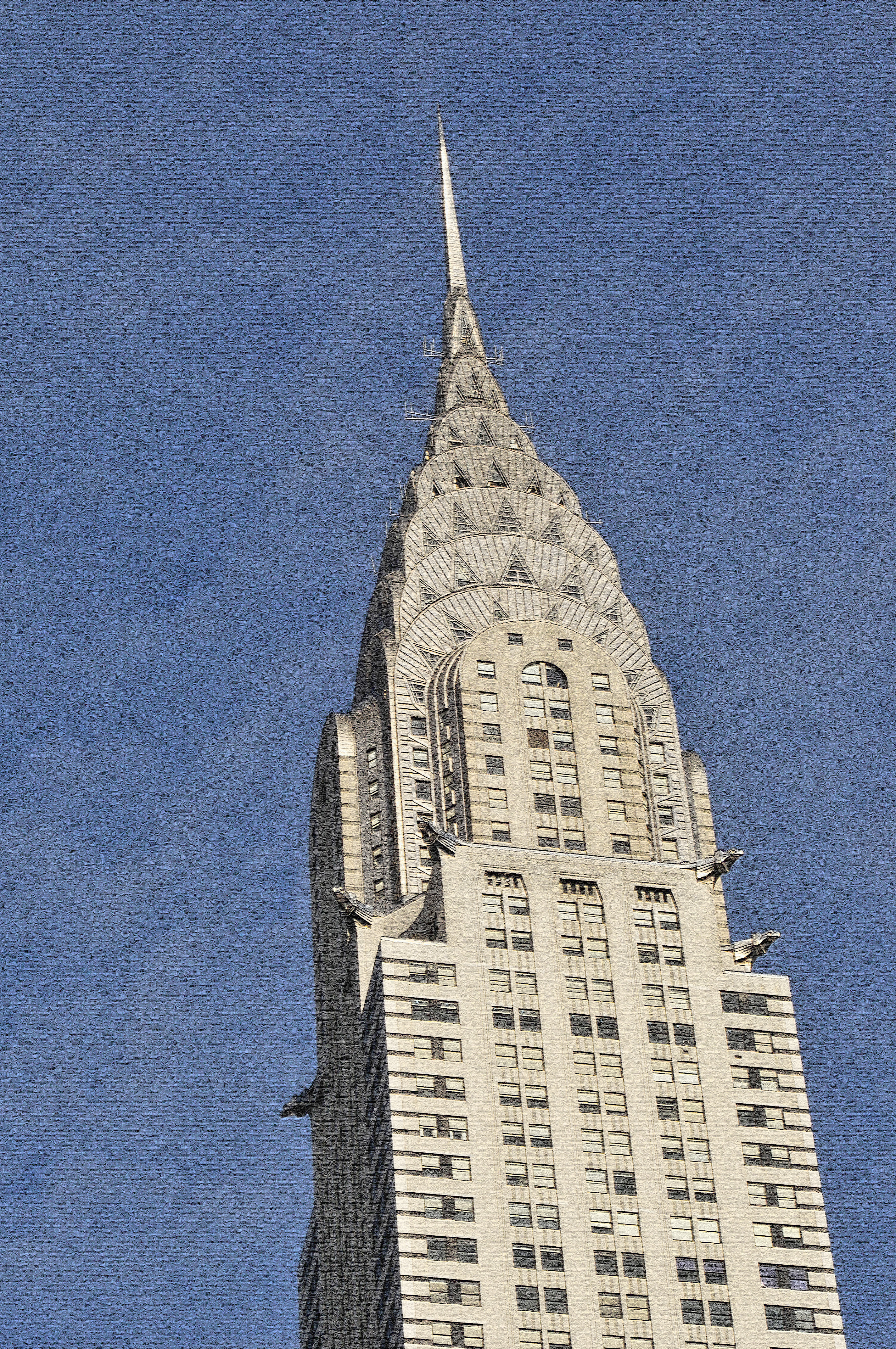 DSC 1662 Chrysler Building  MosaicBUY THIS PRINT
