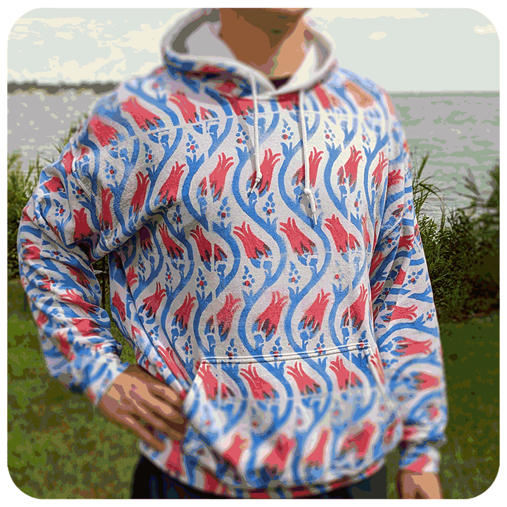 Iznik All-Over Hoodie