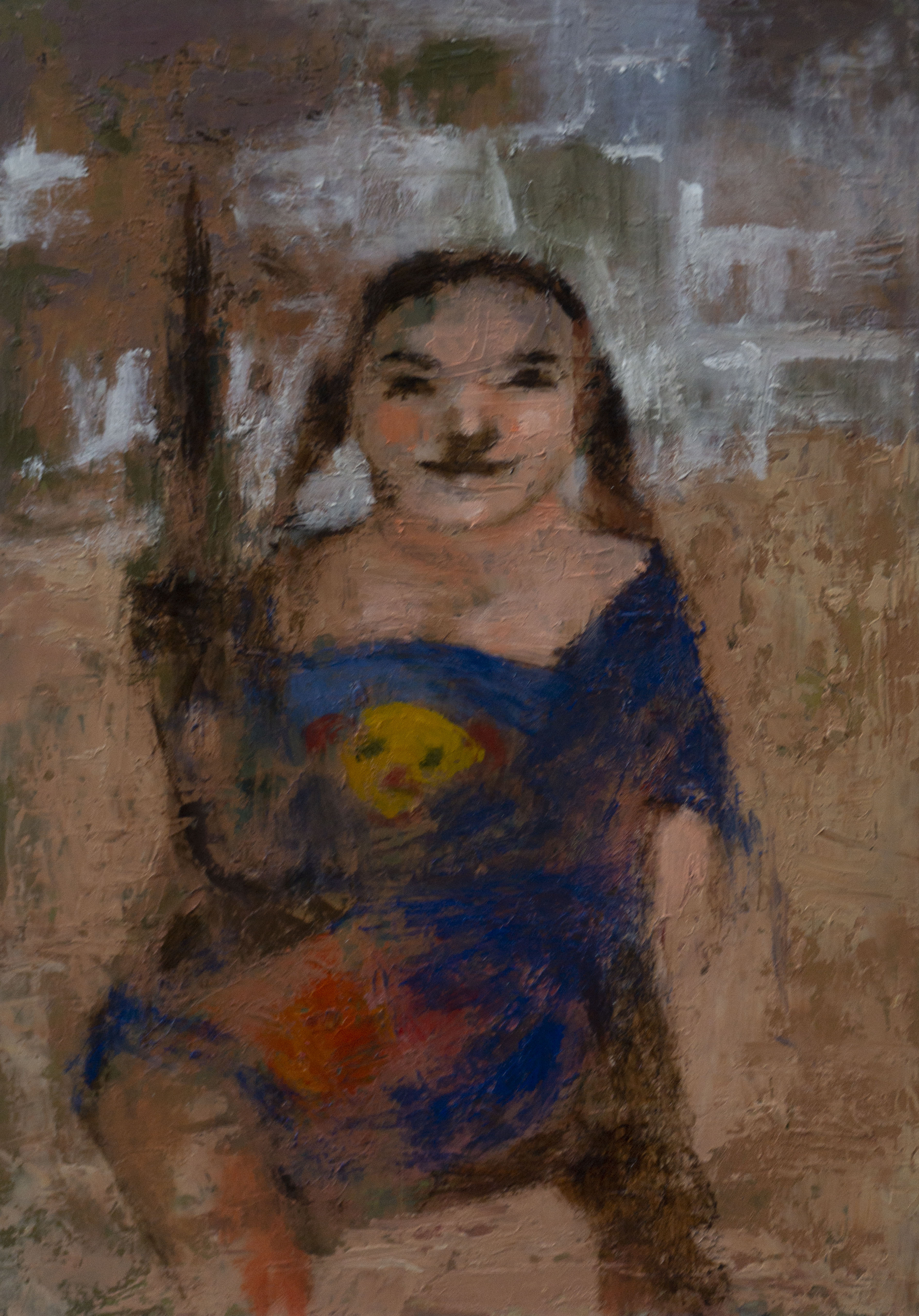 29x21 C.M Oil on paper