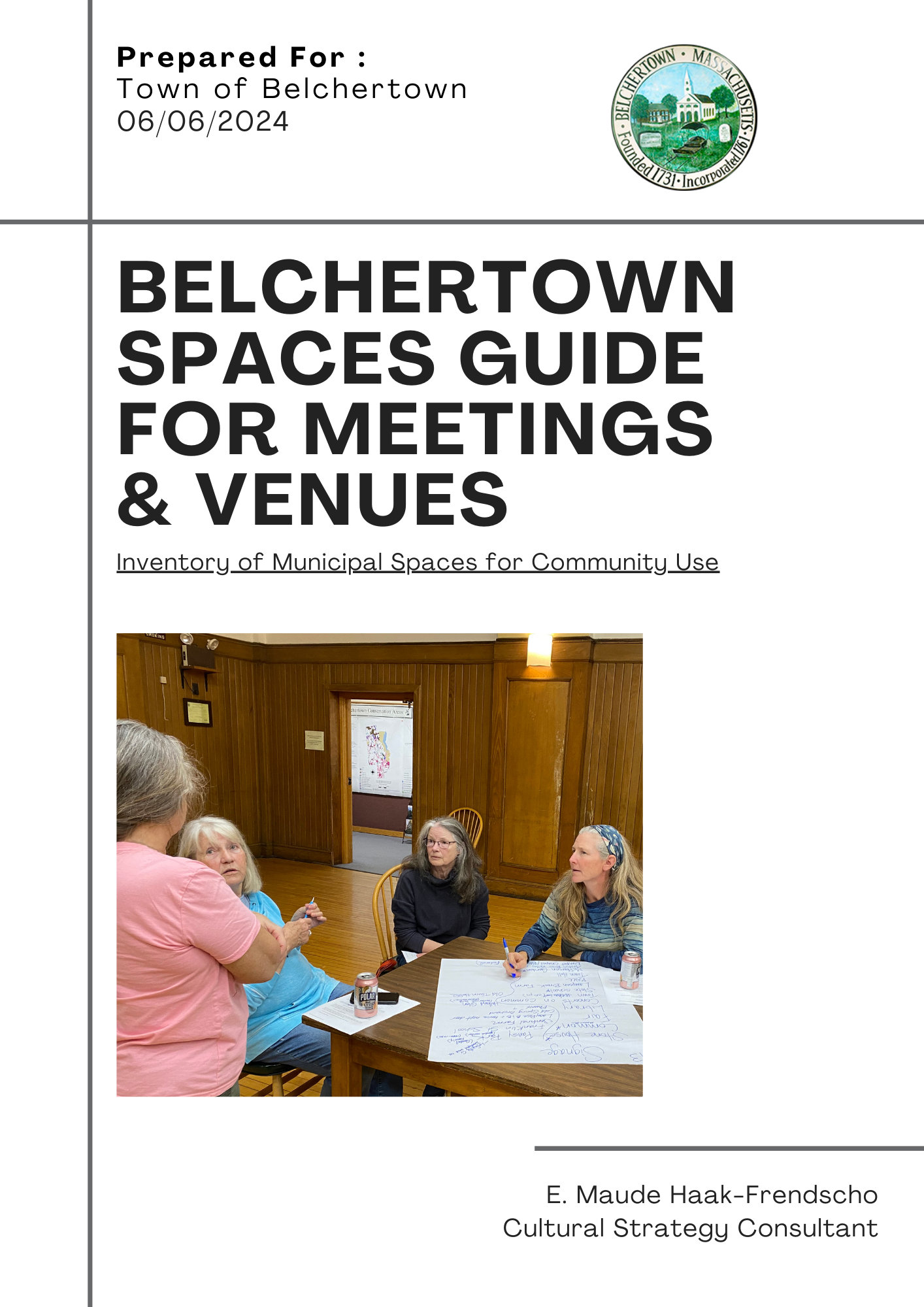 Belchertown Spaces Guide for Meetings & Venues, June 2024