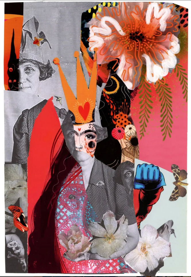 Collage by Sandrine