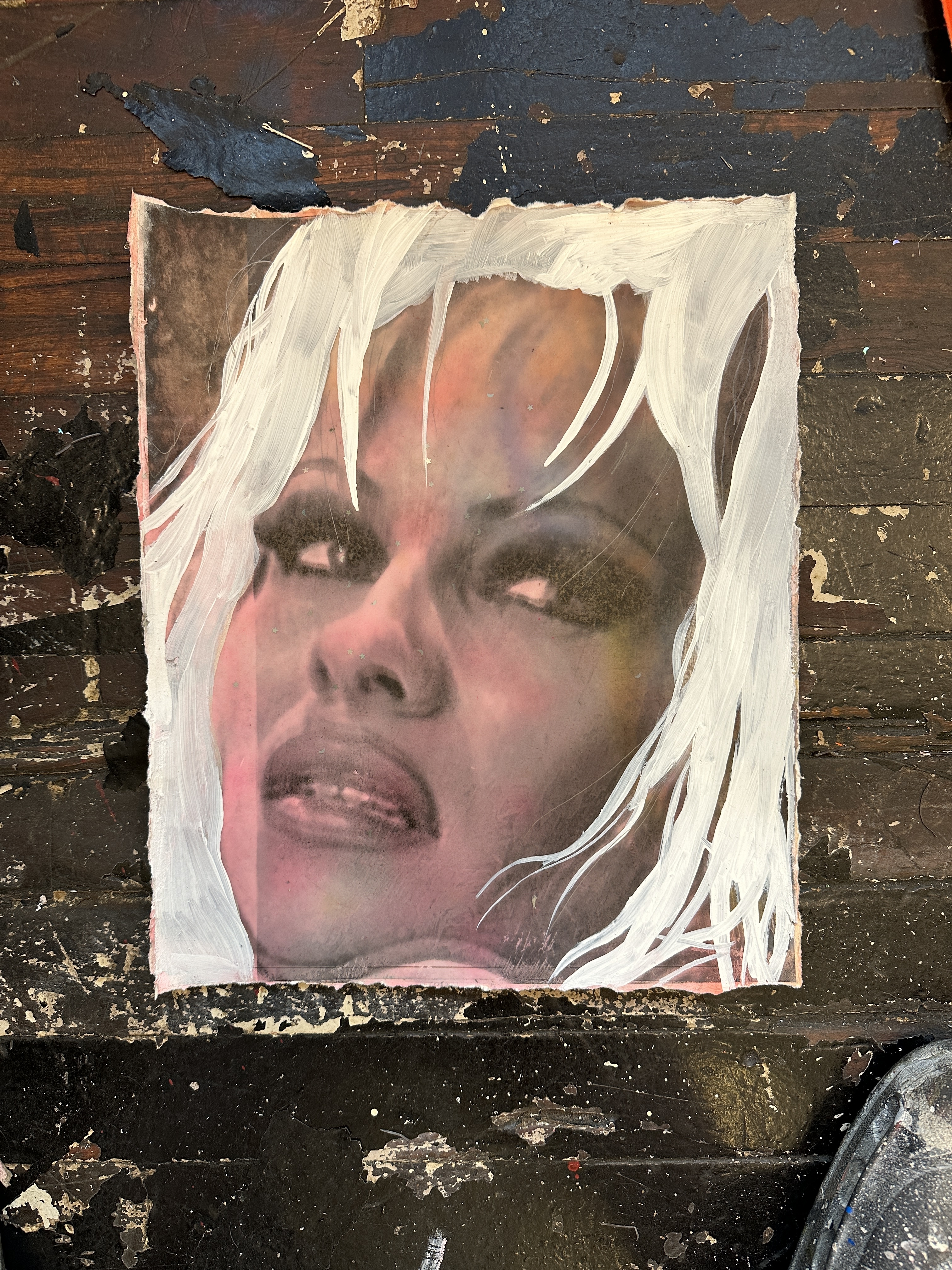 big pam study 2 on BFK paper ~11 x 14 inches