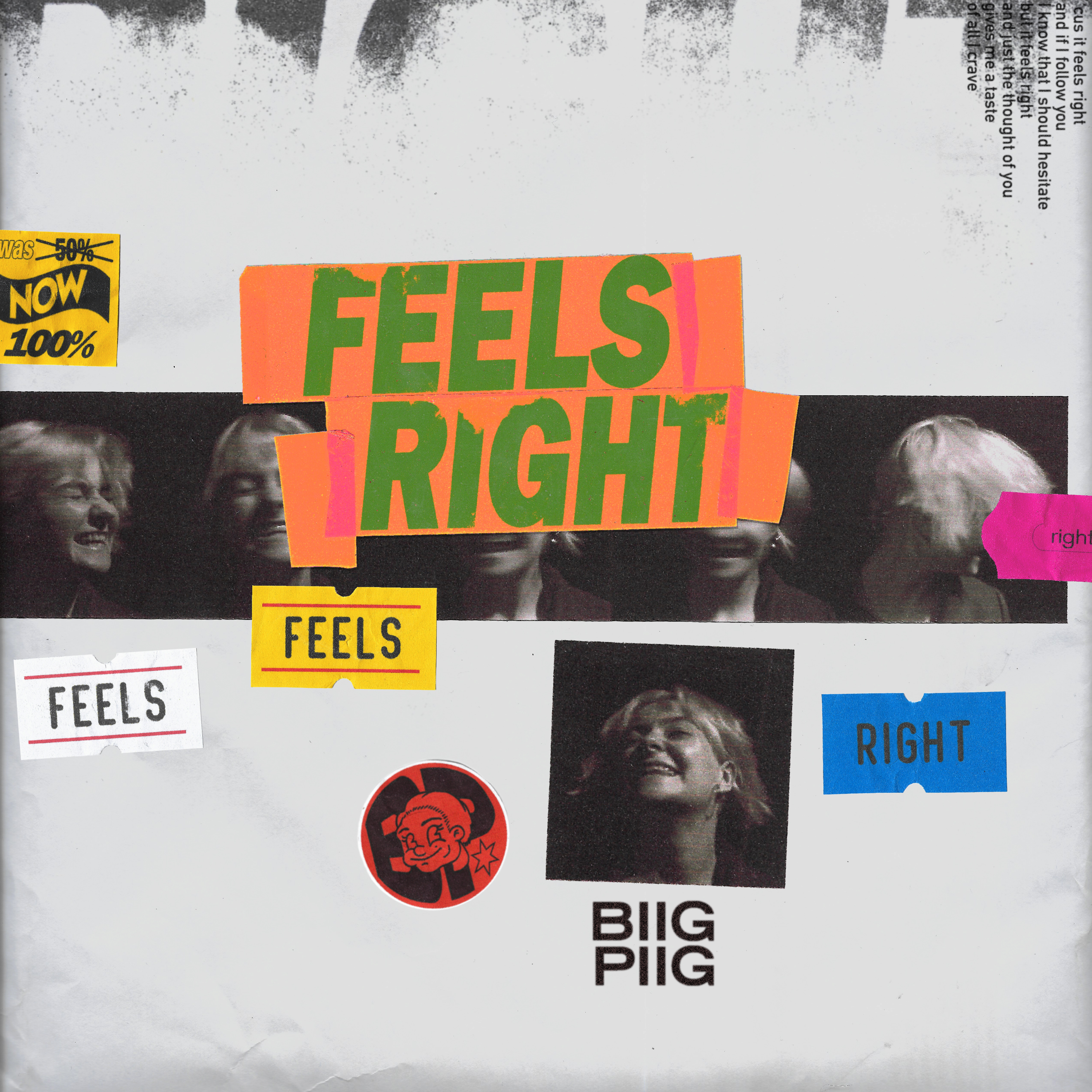 Feels Right cover design