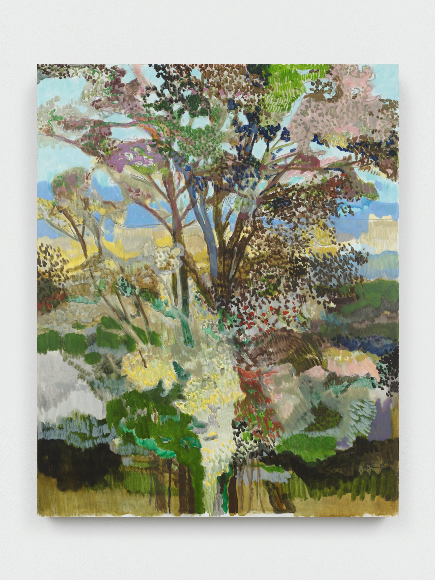 Sesong tre stor, 2025 Oil on canvas 98 3/8 x 78 3/4 in 250 x 200 cm