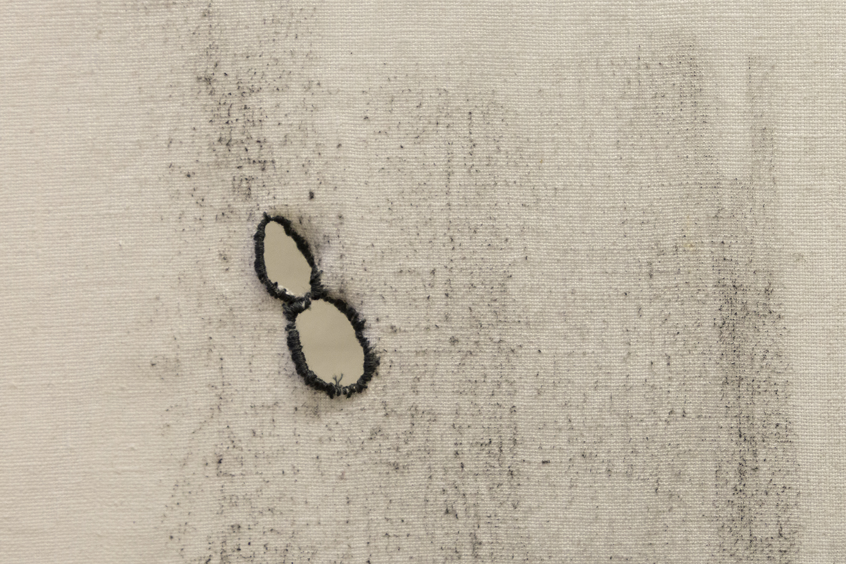 Gentle Flame, Fiber Mixed Media, 2021