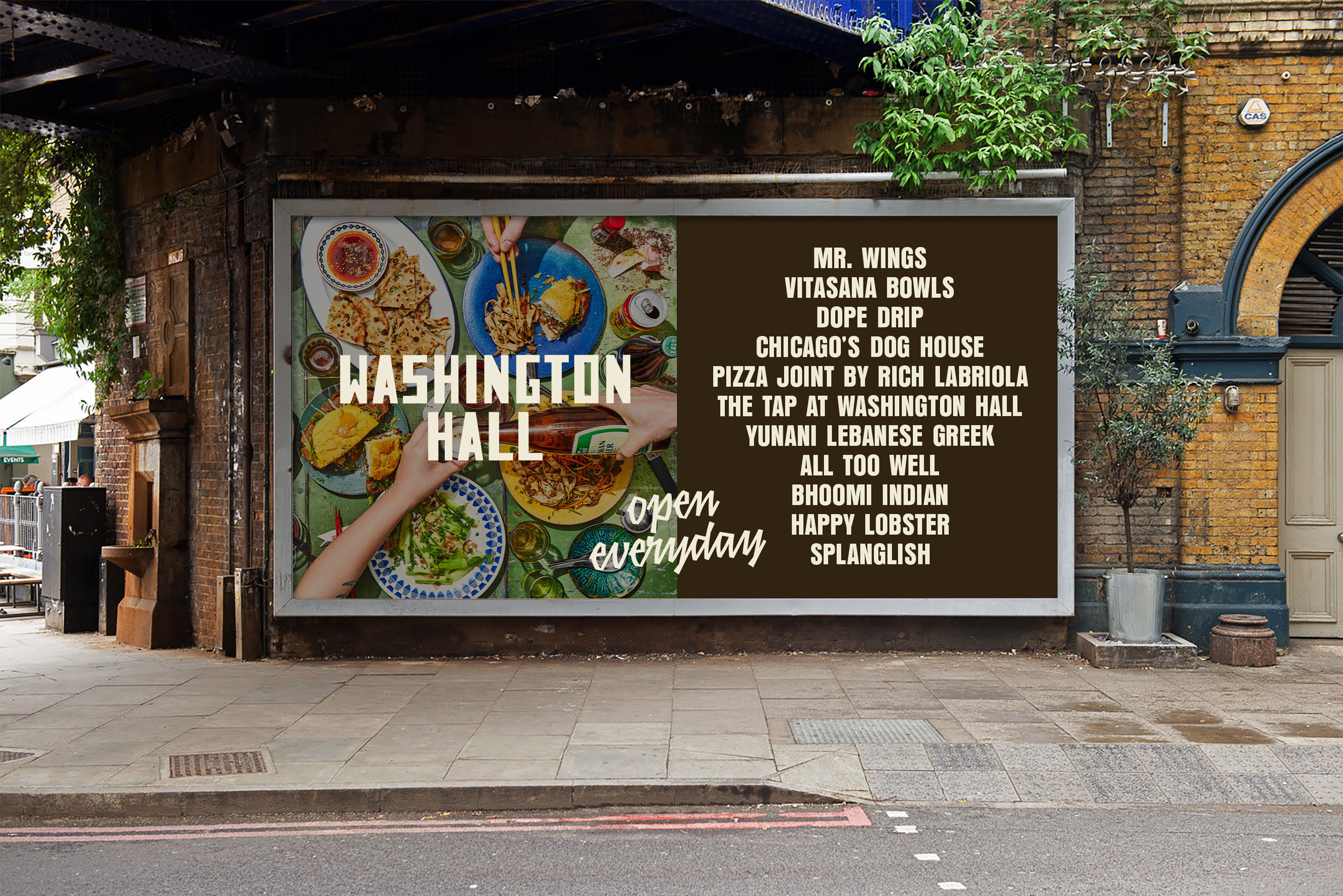 Washington Hall | Brand Identity