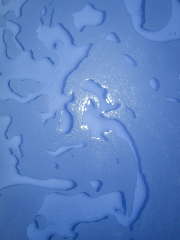 EINE ODE AN DIE FARBE BLAU  von Tanisha Tinner