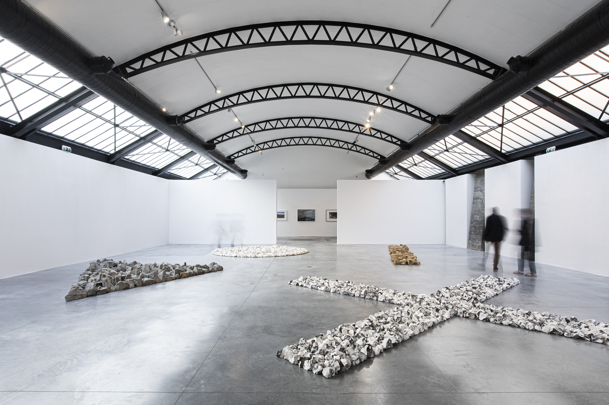 Richard Long, Along the Way, CAB Foundation, Brussels © Yann Chashanovski