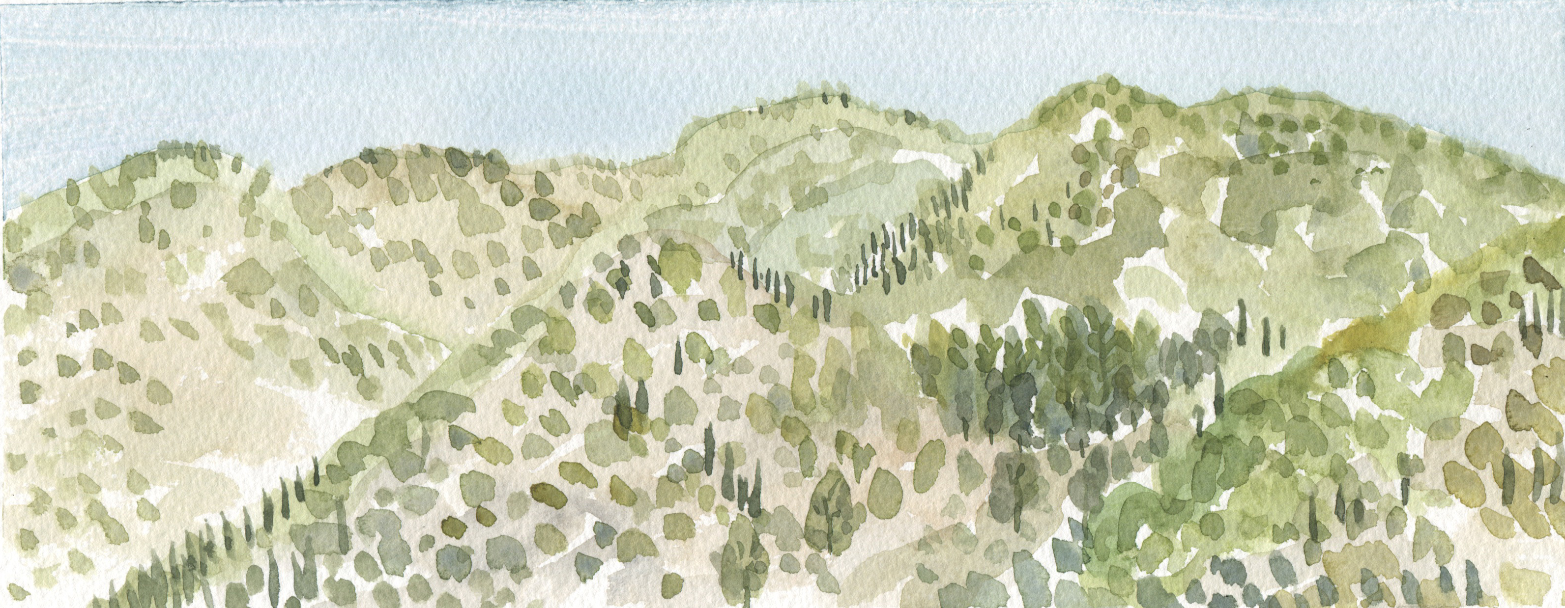 19. Ithaca, Greece (10.5x27cms) £160