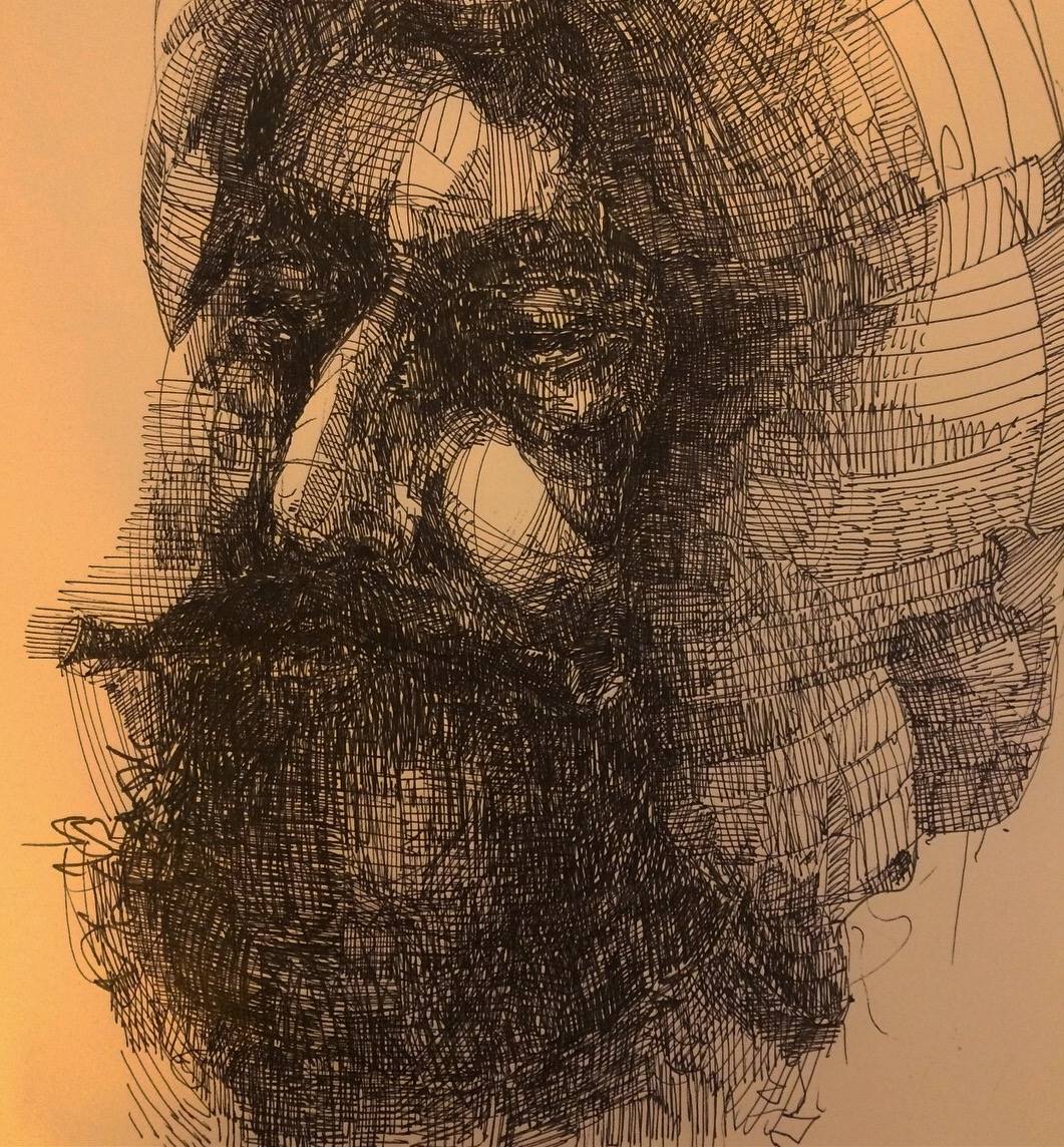 Untitled, 2019, Pen and Ink