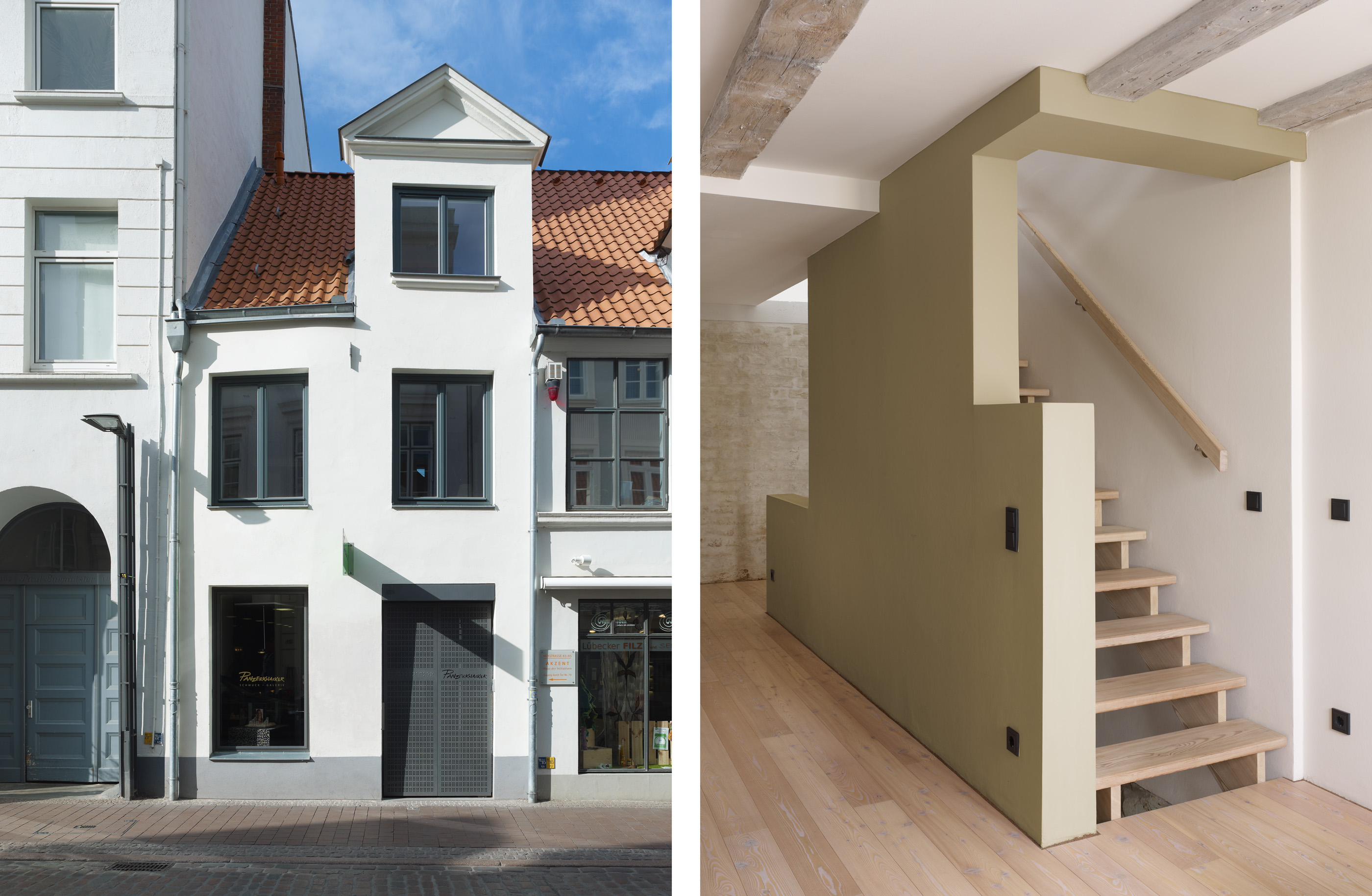 Sanierung Wohnhaus Hüxstraße. Kunde: Heske Hochgürtel Lohse.