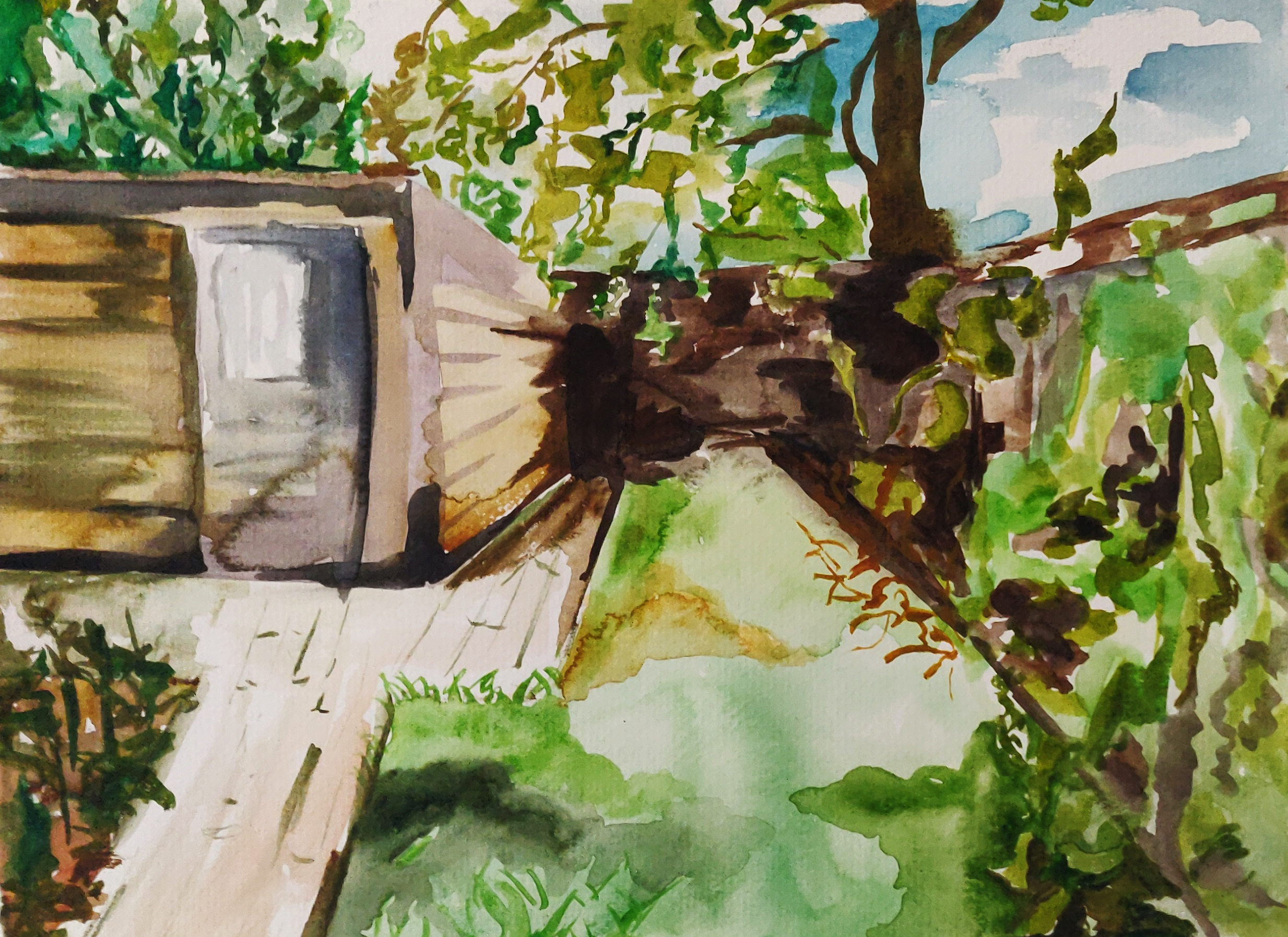 Aquarel, 240 x 320 mm, 2020