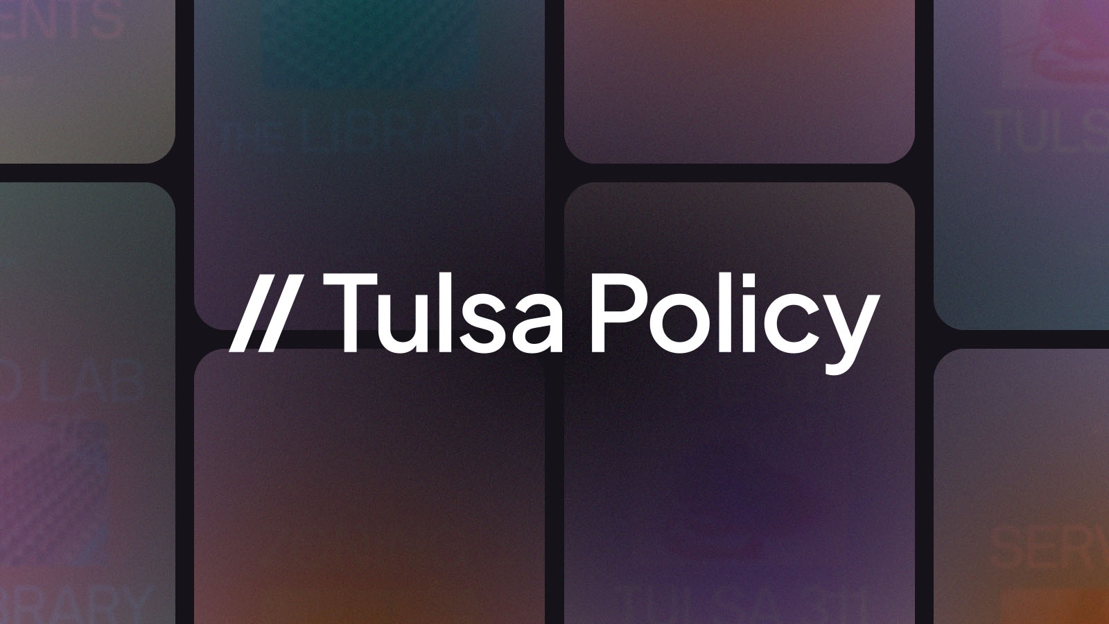 Tulsa Policy Institute