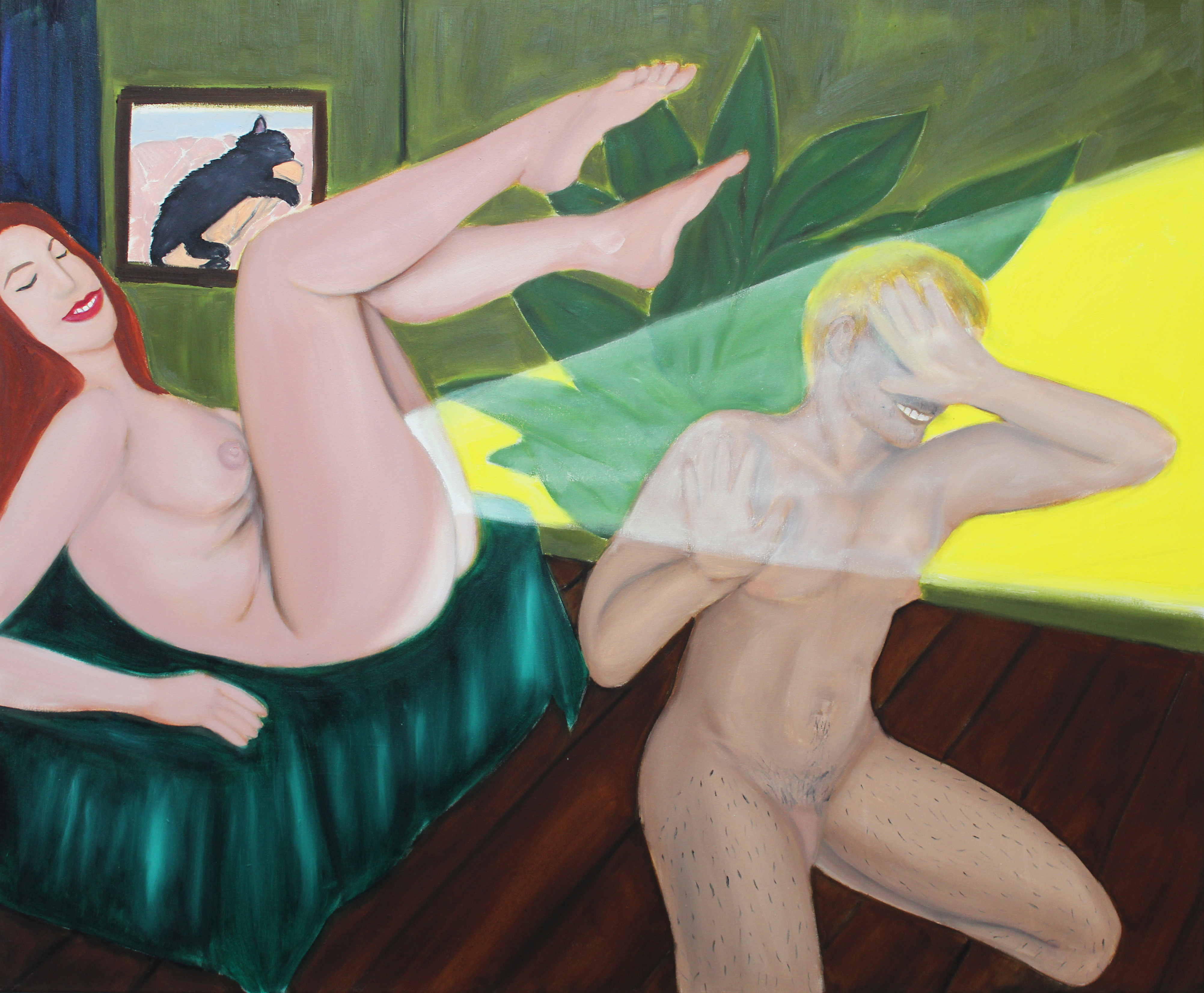 Enlightenment, Oil on canvas, 120x100 cm, 2021