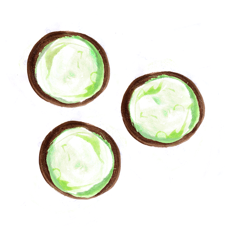 Mini Matcha Icebox Cakes