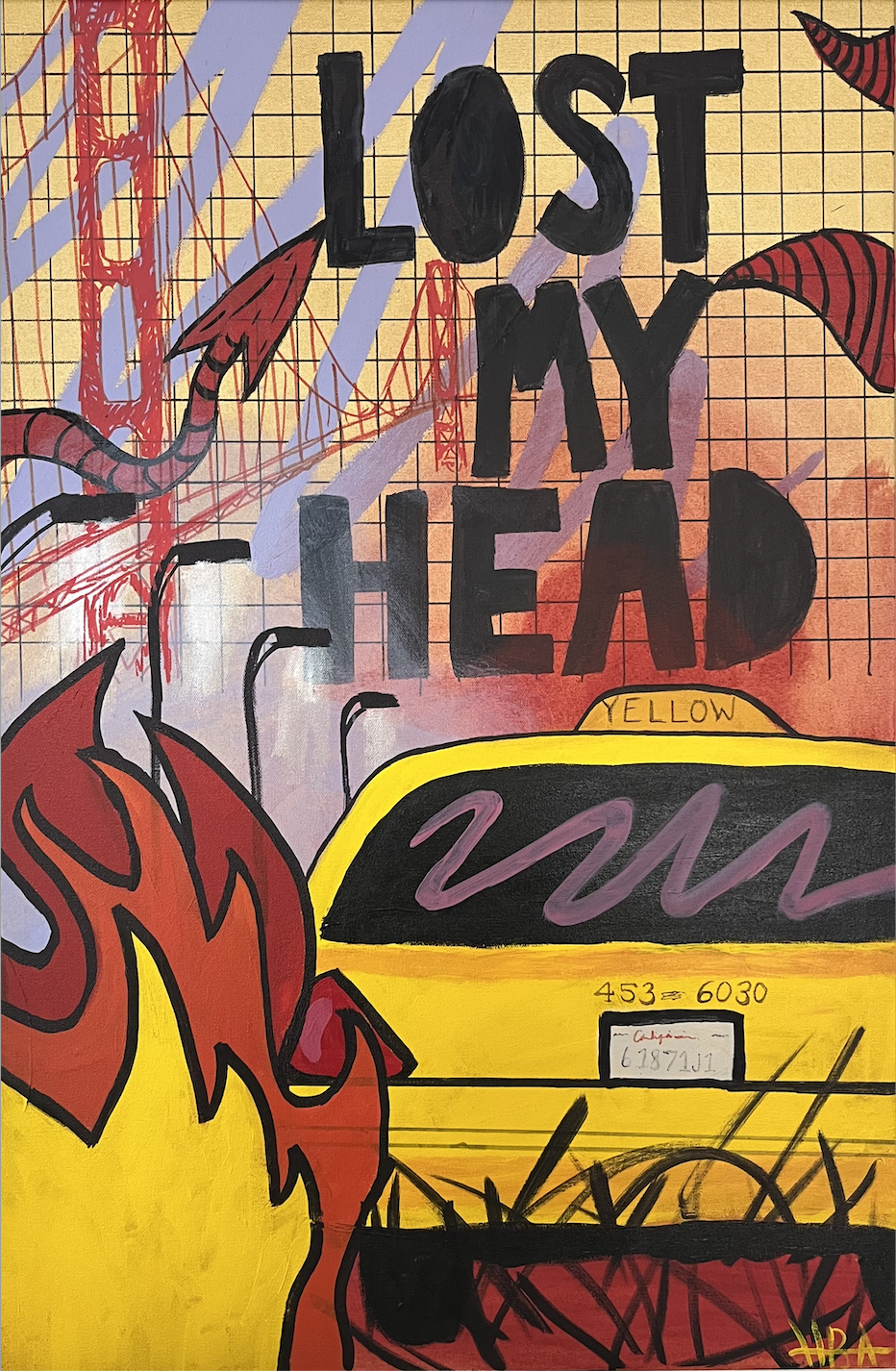 Lost My Head - 2022 - 24"x36" - Contact for purchase